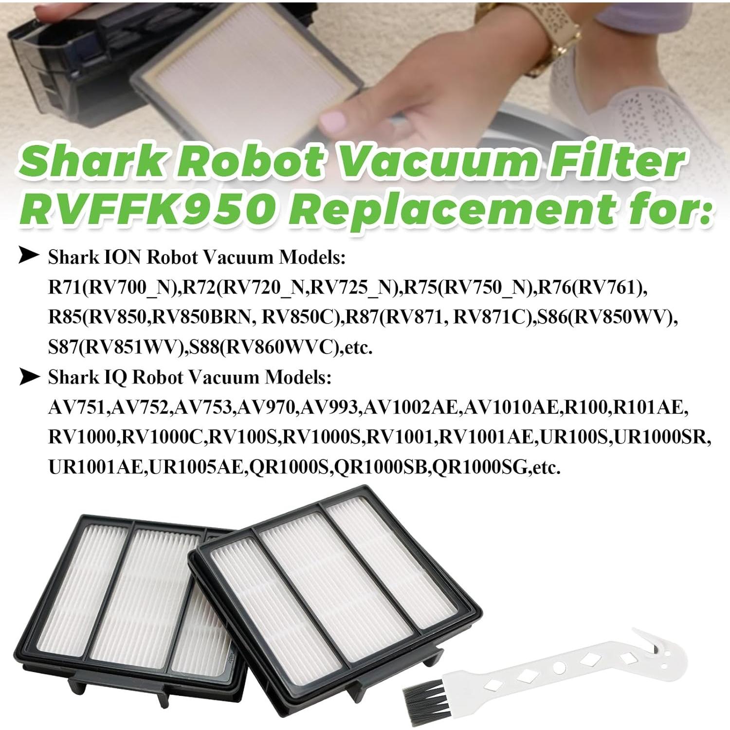 Filtro de Reemplazo Techecook RVFFK950 para Robot Shark