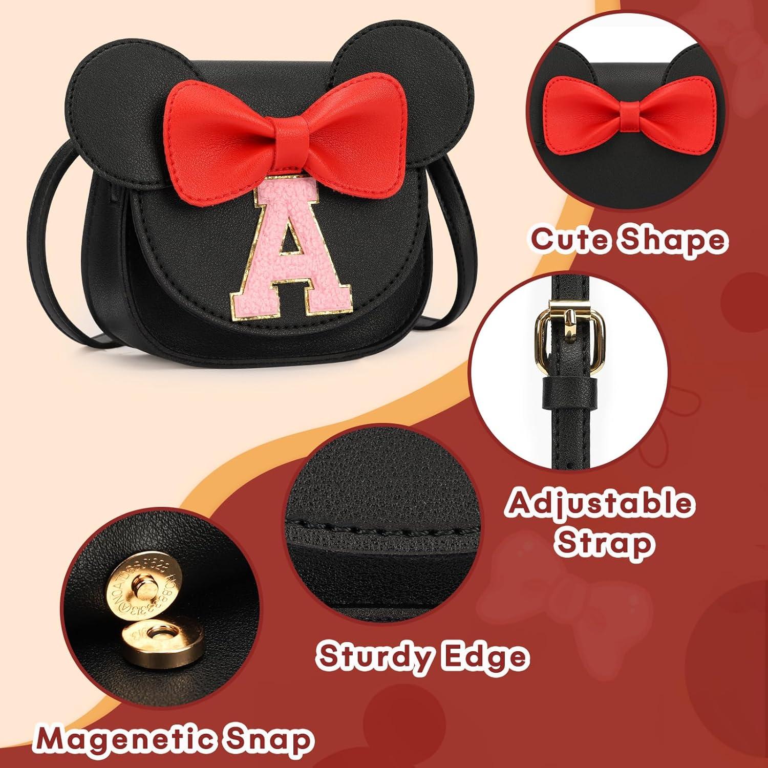 Bolso para Niñas Pequeñas Mibasies Mini Negro con Orejas