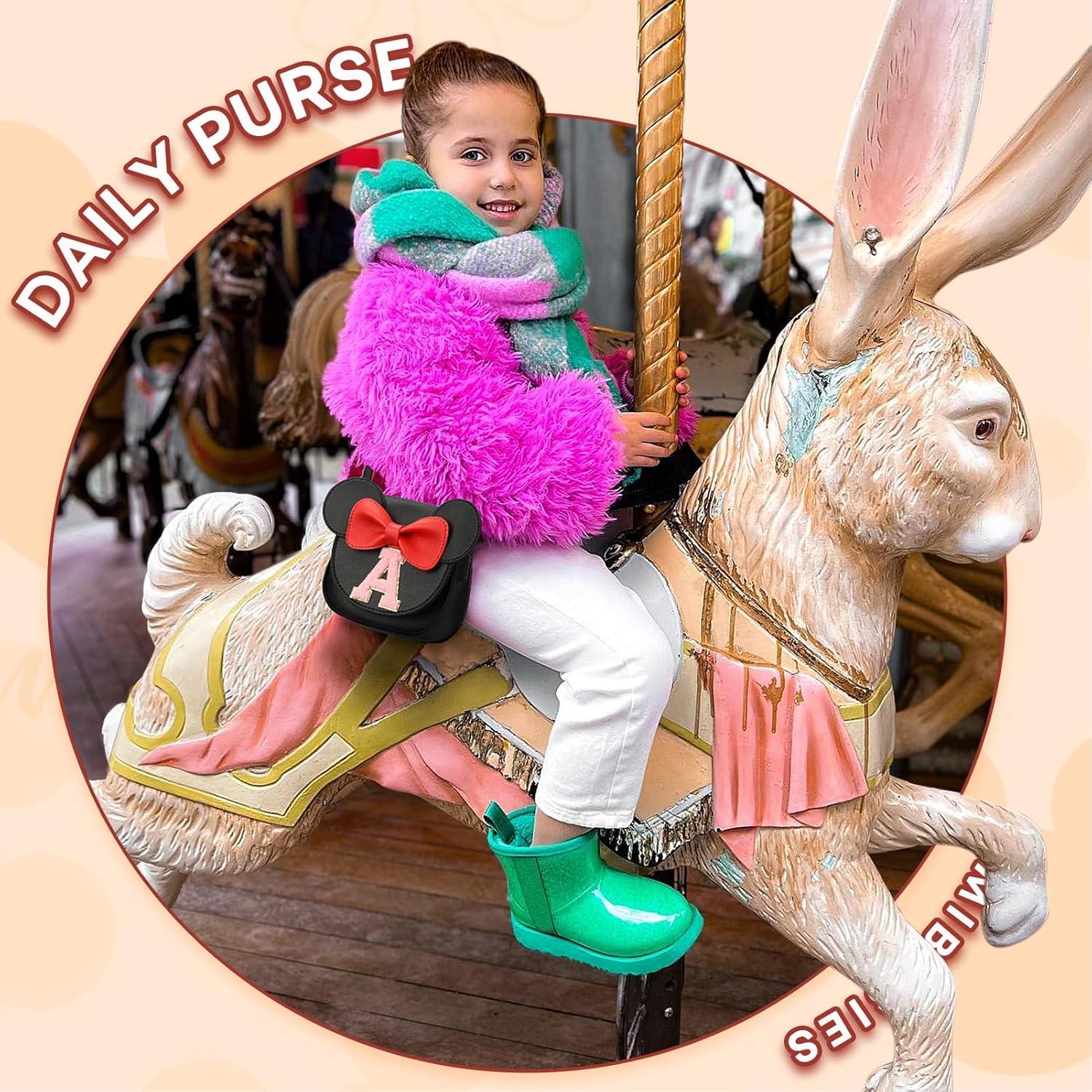 Bolso para Niñas Pequeñas Mibasies Mini Negro con Orejas