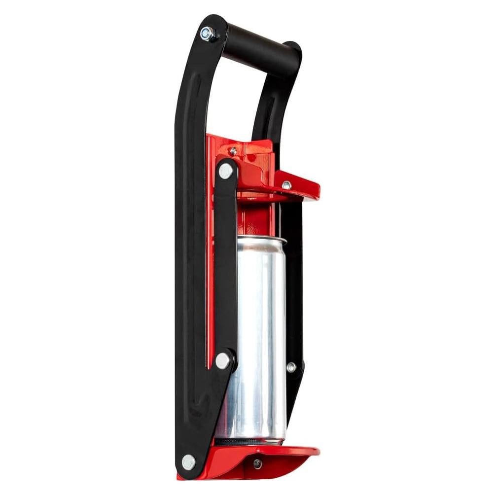 Trituradora de Latas Met Lux Roja 12/16 oz Montable en Pared