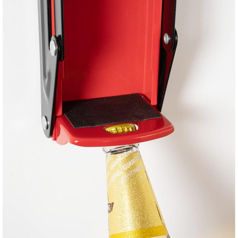 Trituradora de Latas Met Lux Roja 12/16 oz Montable en Pared