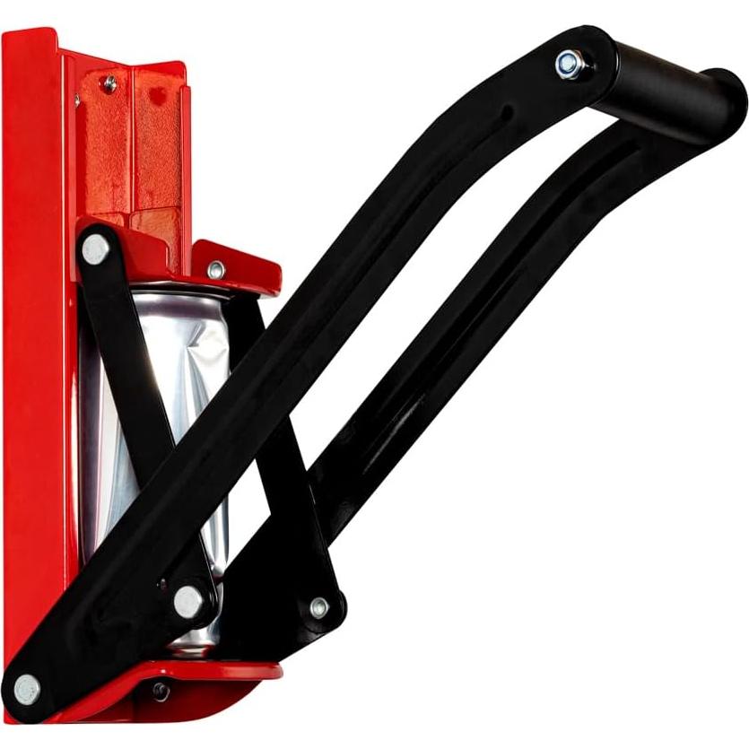 Trituradora de Latas Met Lux Roja 12/16 oz Montable en Pared