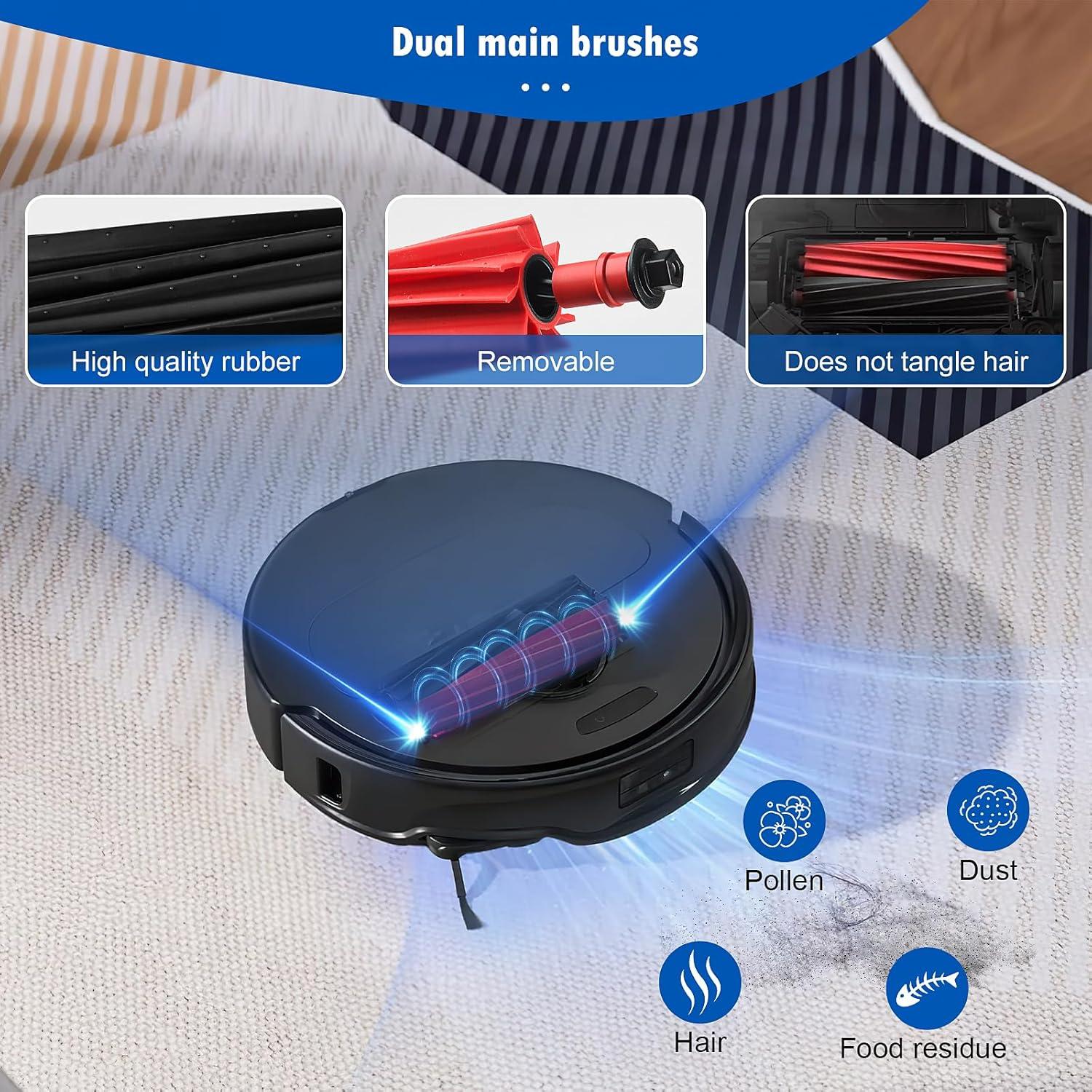 Juego de Accesorios 21 Piezas AnDongo para Roborock Qrevo