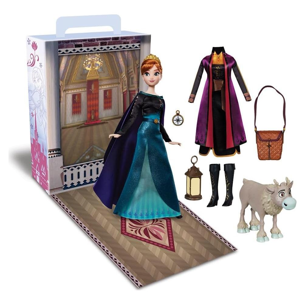 Muñeca Princesa Disney Anna de Frozen 28 cm con Accesorios