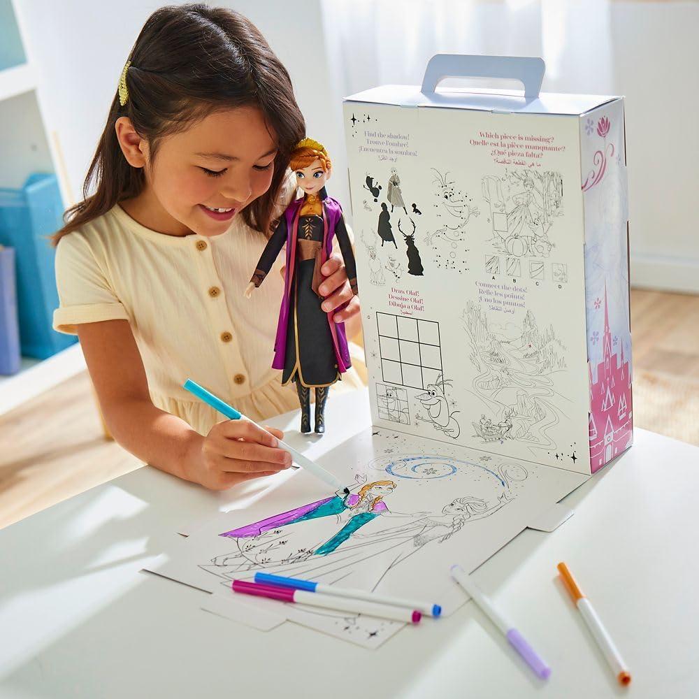 Muñeca Princesa Disney Anna de Frozen 28 cm con Accesorios