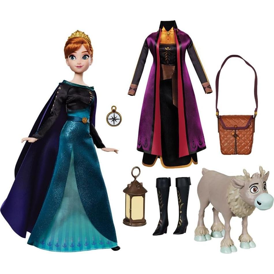 Muñeca Princesa Disney Anna de Frozen 28 cm con Accesorios