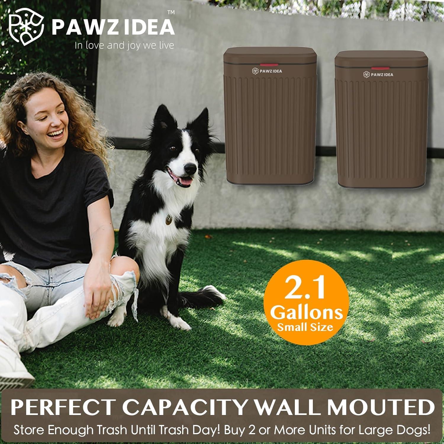 Basurero de Pared PAWZIDEA 2.1 Galones para Mascotas