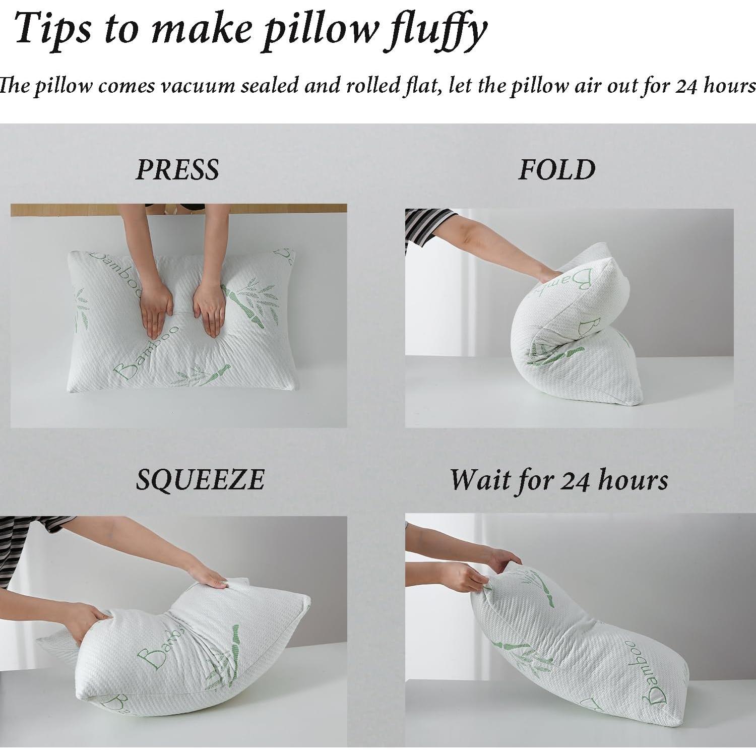 Almohada de Espuma Viscoelástica HOXXME Reina 50.8x76.2cm Firme