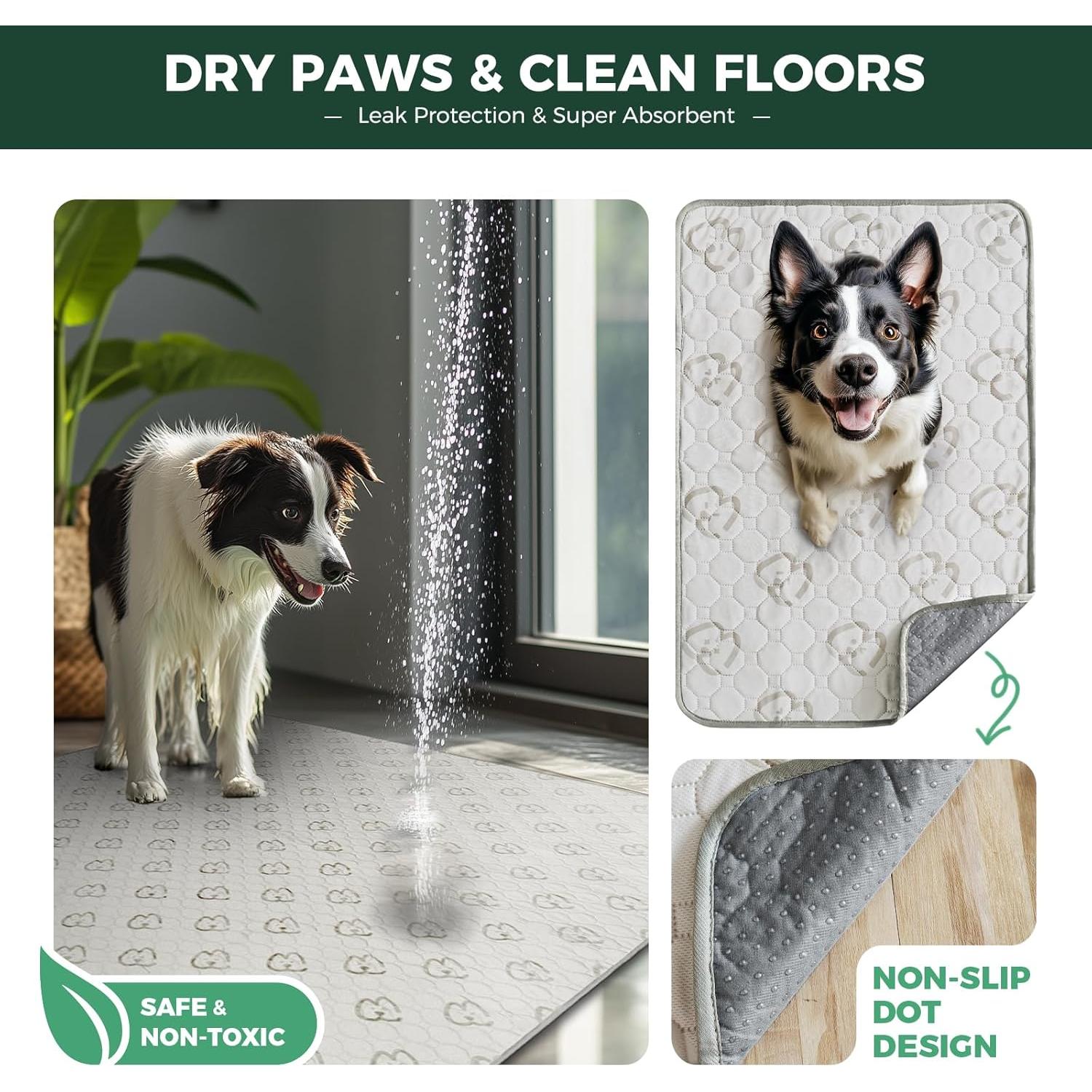 Almohadillas Lavables FXW para Perros 63x63 cm Absorbentes