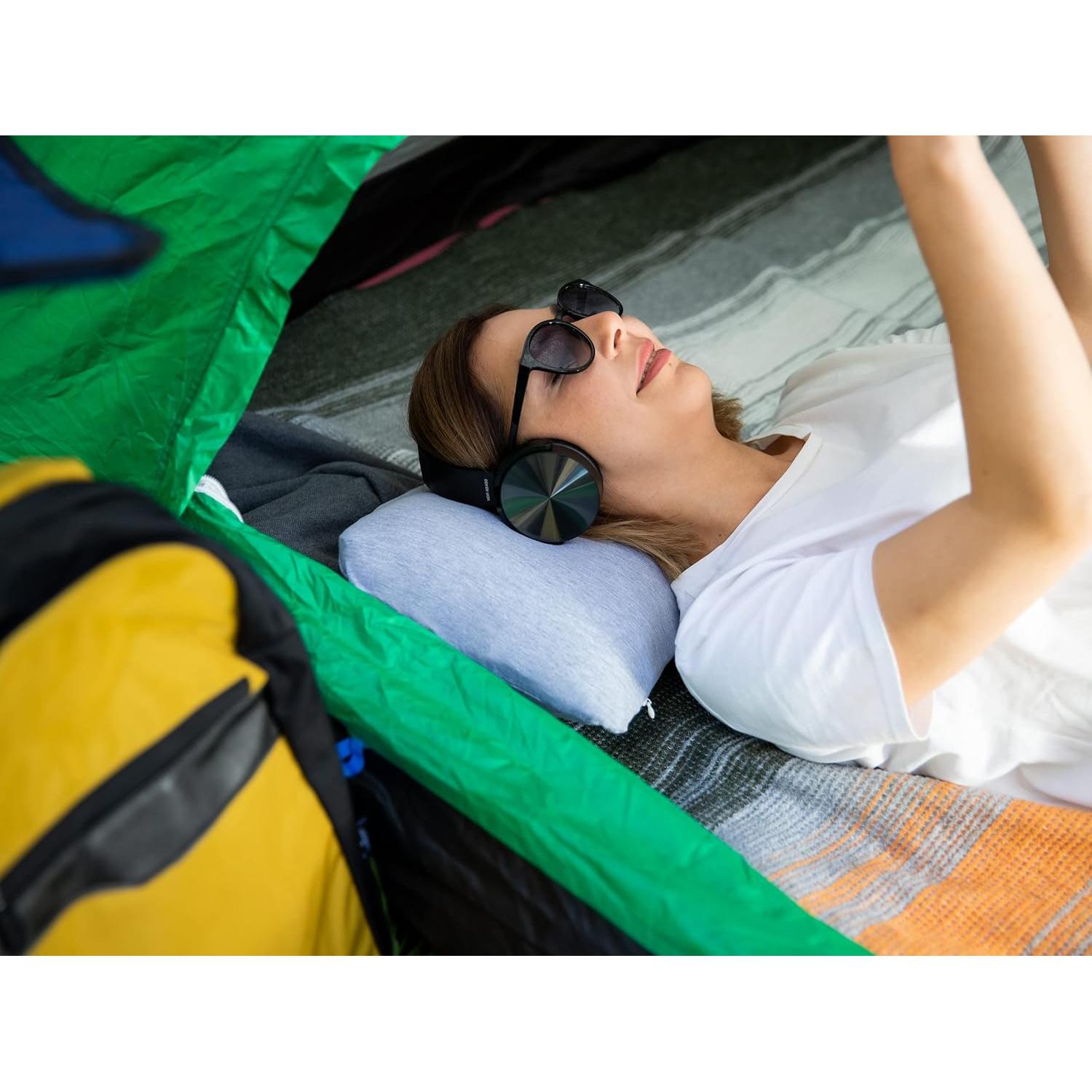 Almohada de Viaje Alkamto Espuma Viscoelástica Compacta