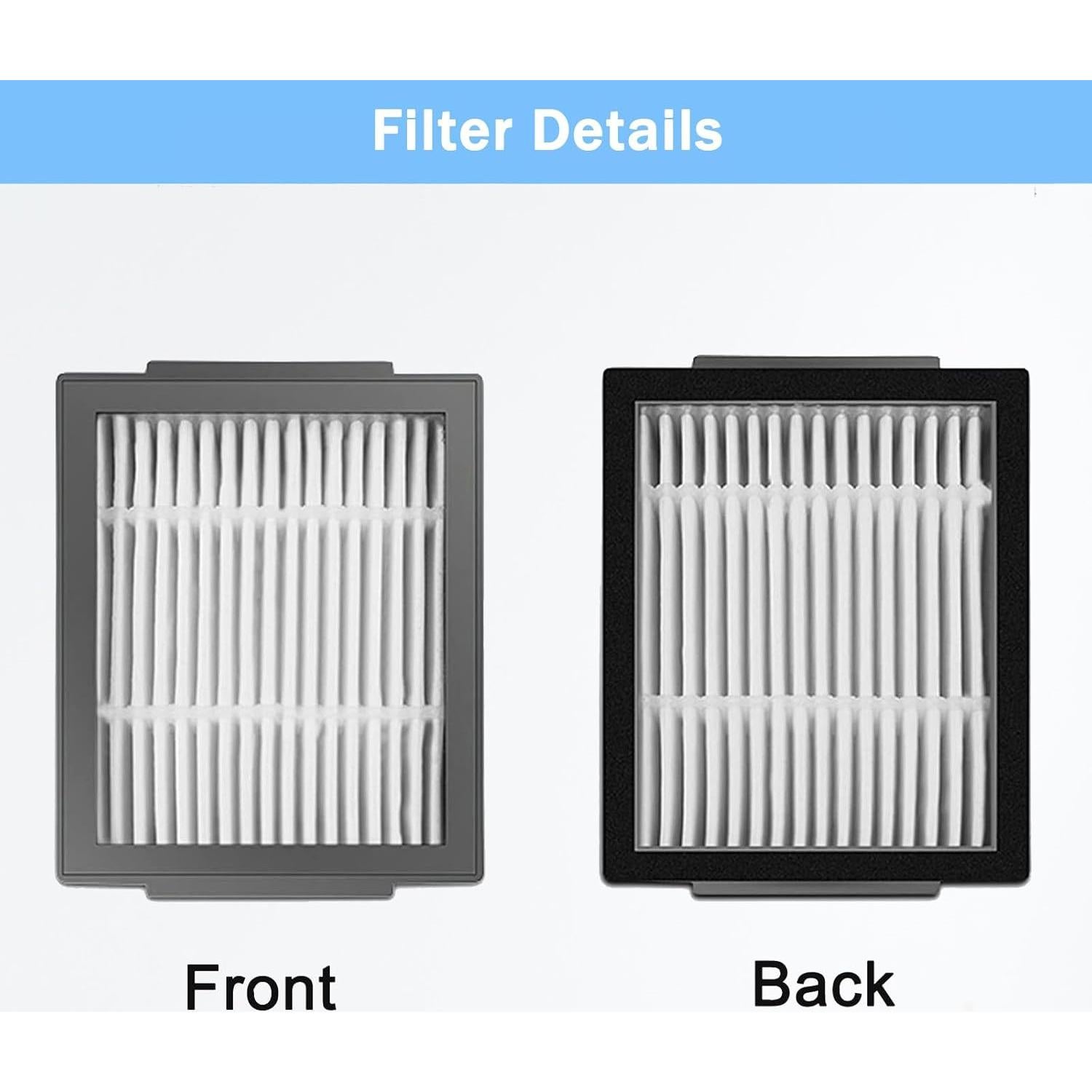 Kit de Repuesto para iRobot Roomba Combo i5/j5 - 1 Cepillo y 4 Filtros
