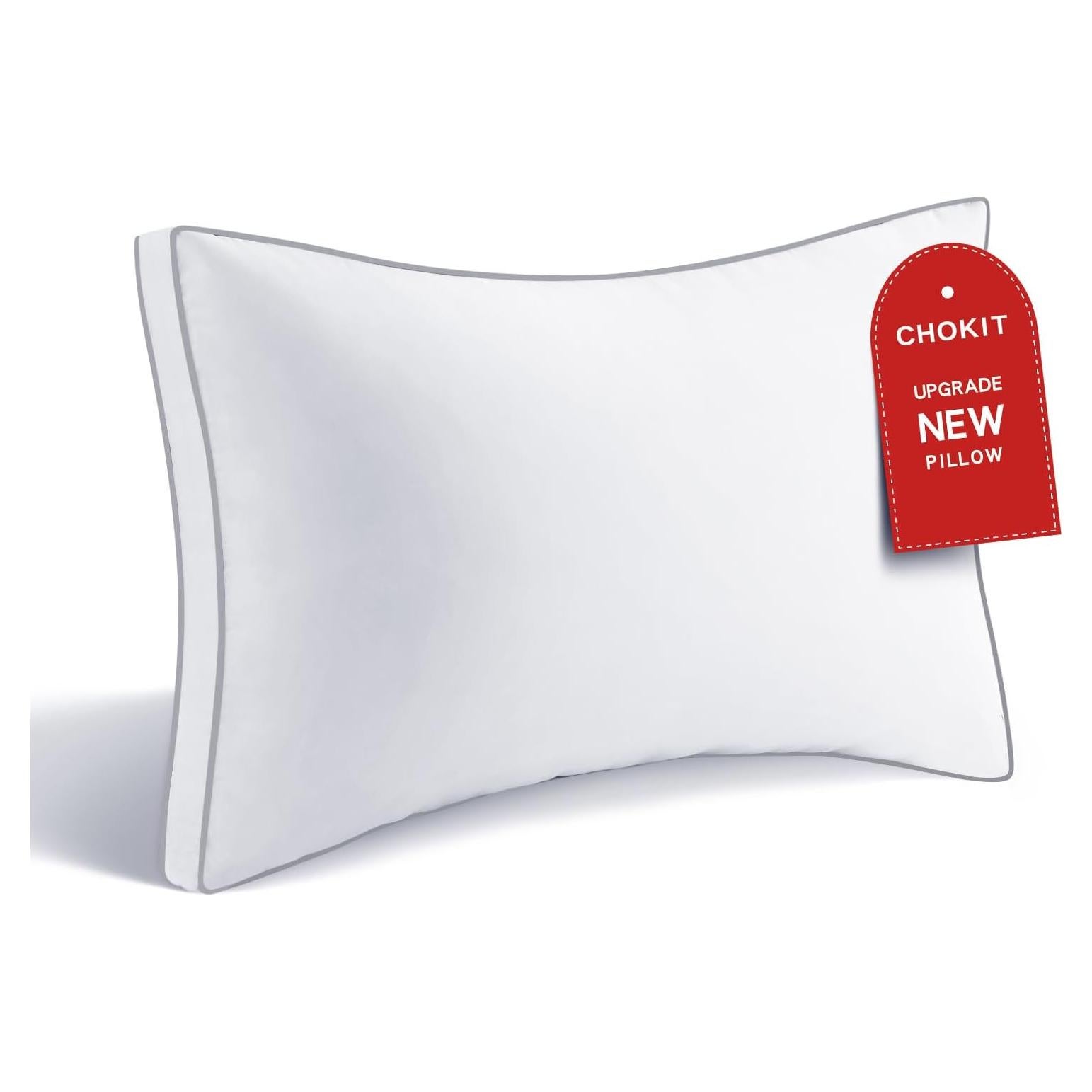 Almohada de Cama CHOKIT Queen 49.8x75.2 cm Suave y Soportiva