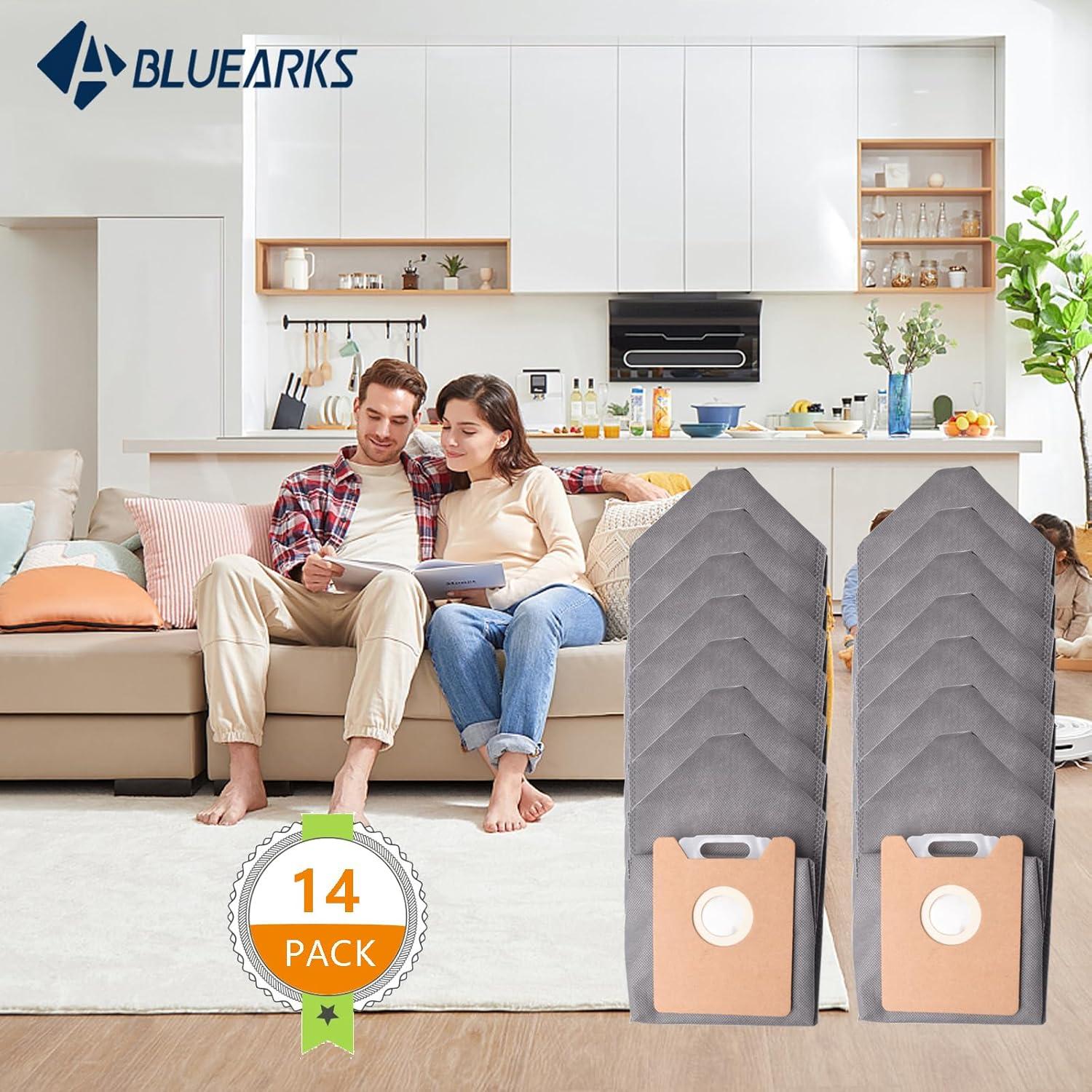 14 Piezas Bolsas Desechables Eufy G35+ G40 3L Bluearks