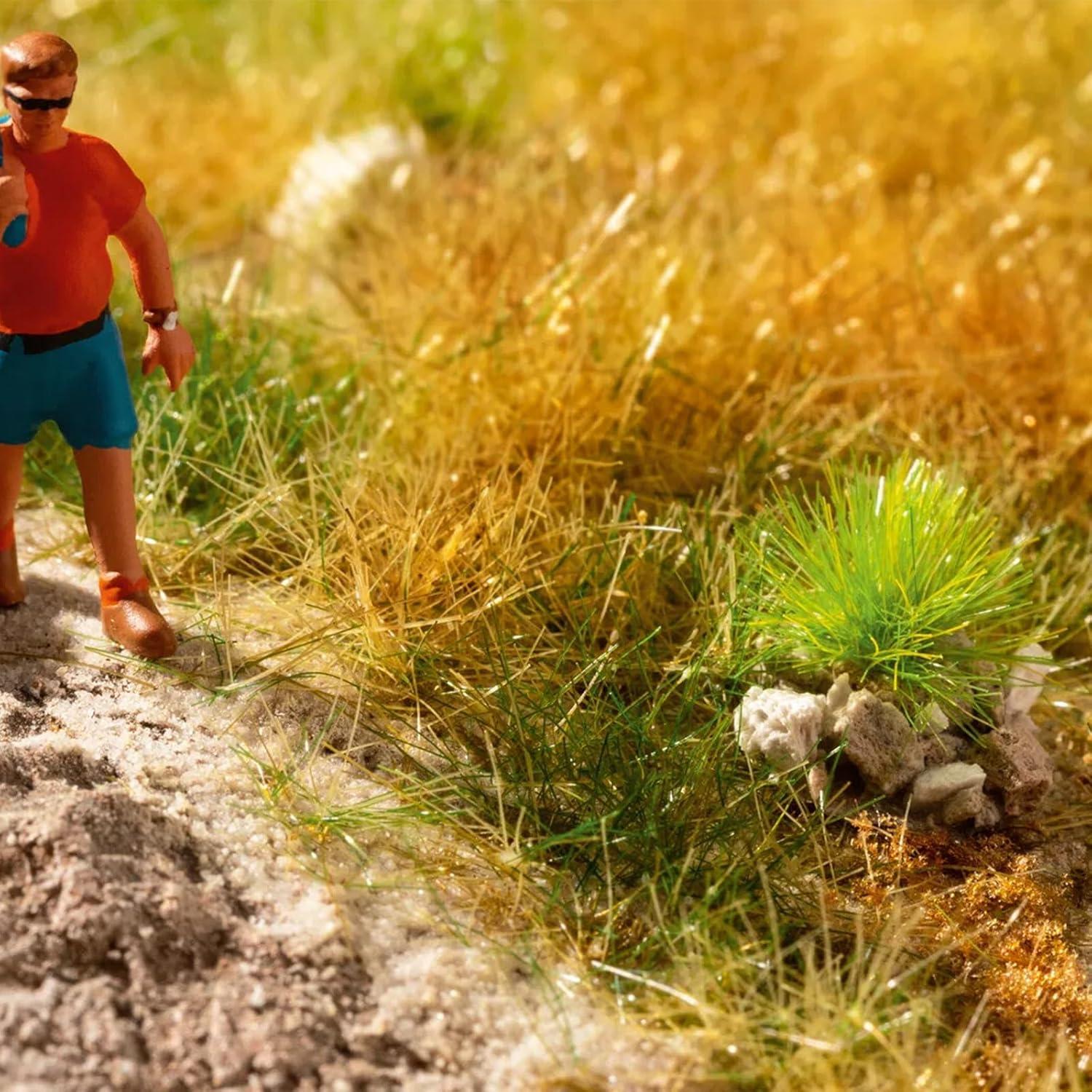 Kit 20 Pcs Hierba Estática Warmtree para Modelos Miniatura