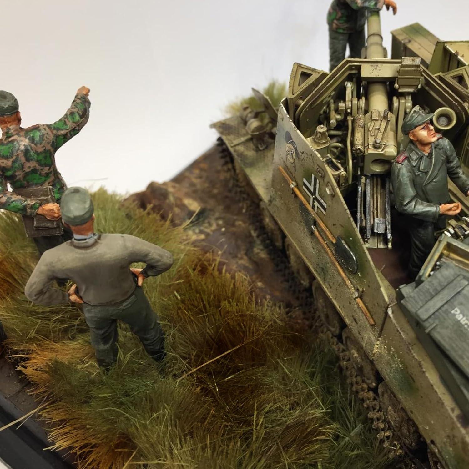 Kit 20 Pcs Hierba Estática Warmtree para Modelos Miniatura