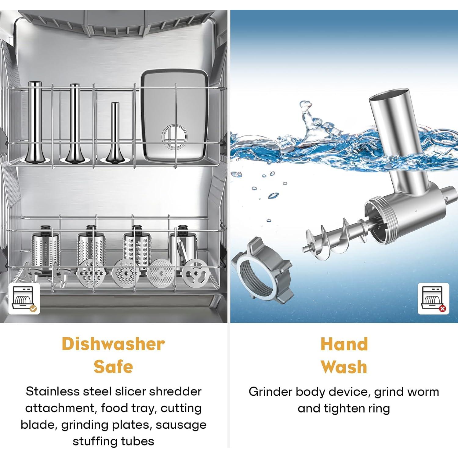 Accesorio Picadora y Ralladora GVODE para Mezclador KitchenAid