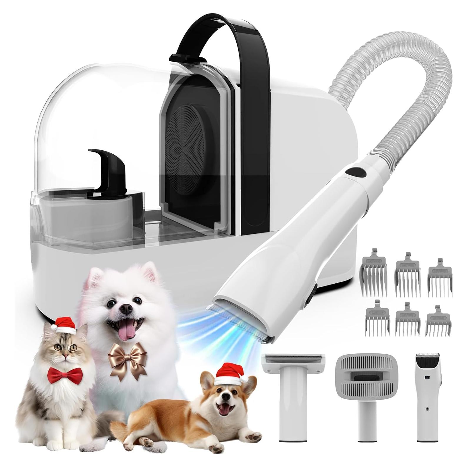 Aspiradora Acicalamiento Mascotas ubrobo PG10 12000Pa Bajo Ruido