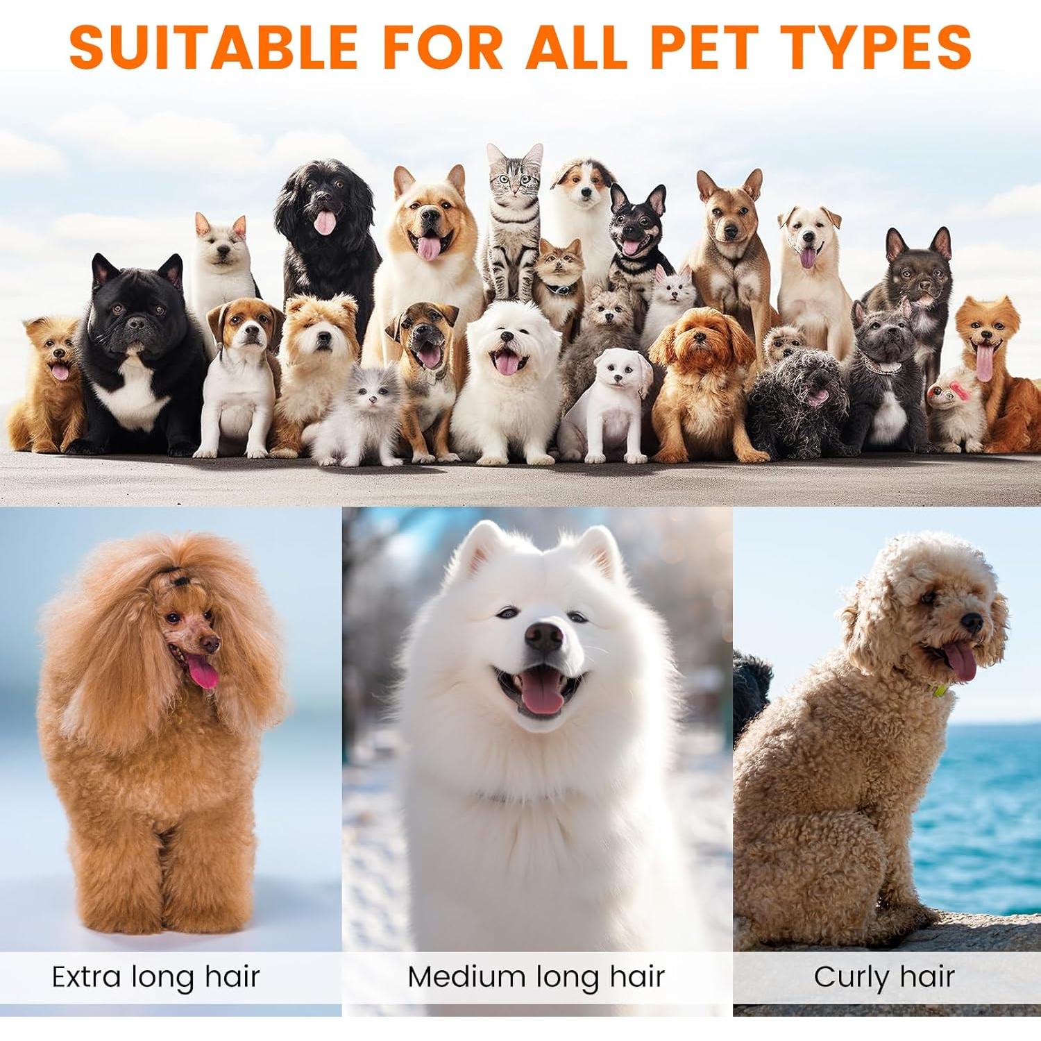 Aspiradora Acicalamiento Mascotas ubrobo PG10 12000Pa Bajo Ruido