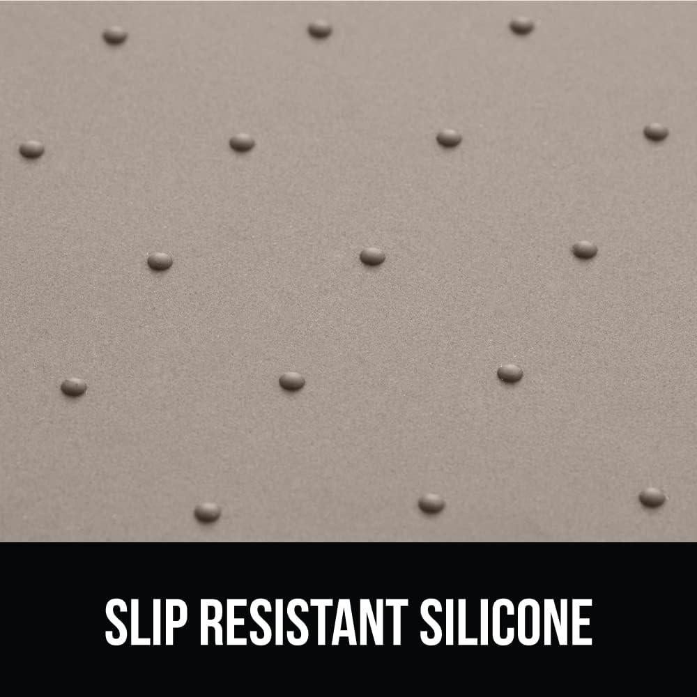 Tapete para Alimentación de Mascotas Gorilla Grip 40.6x25.4cm Beige