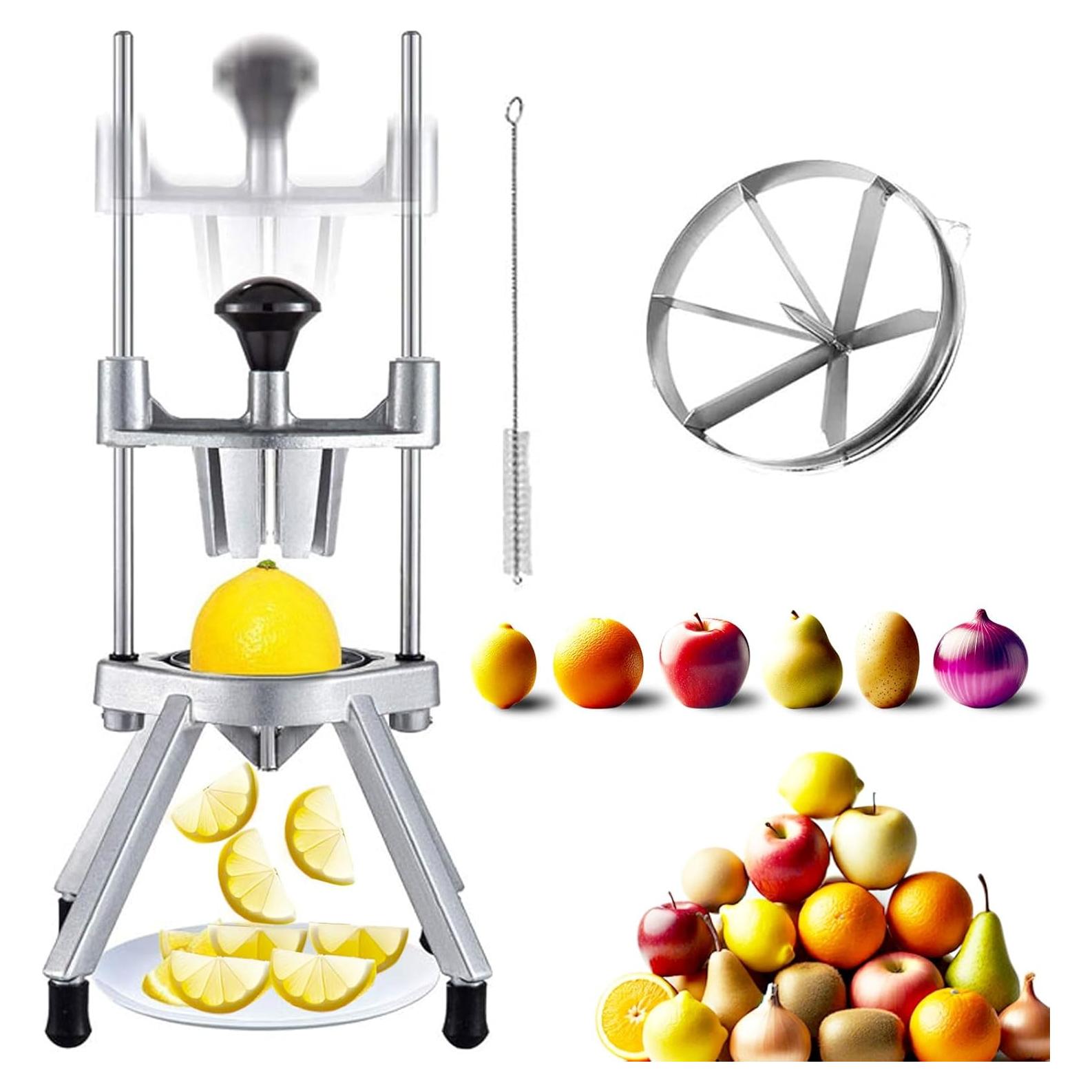 Cortador de Limón ALINGET 6 Secciones Acero Inoxidable