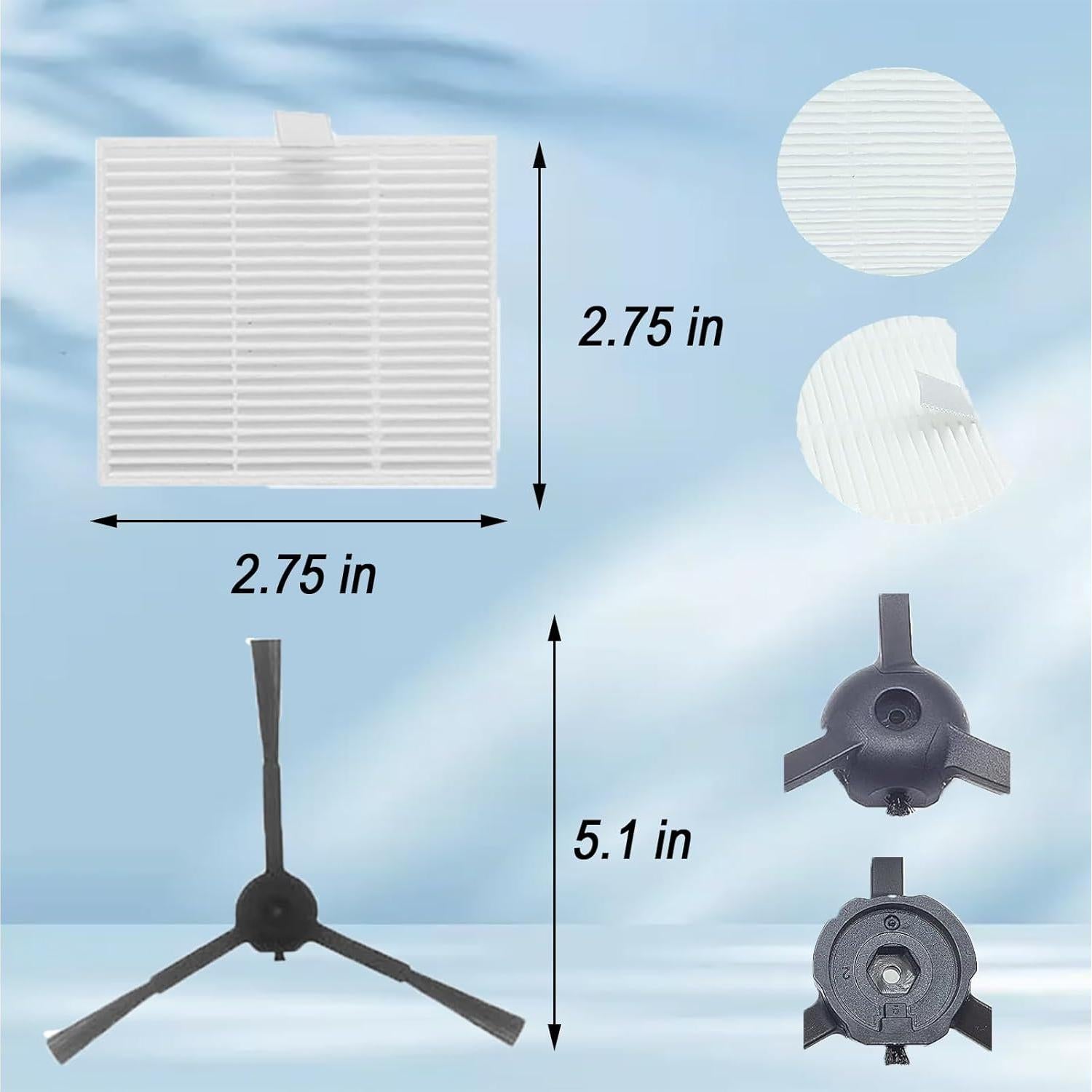 Kit de Accesorios para Aspiradora Robot AIRROBO T20+