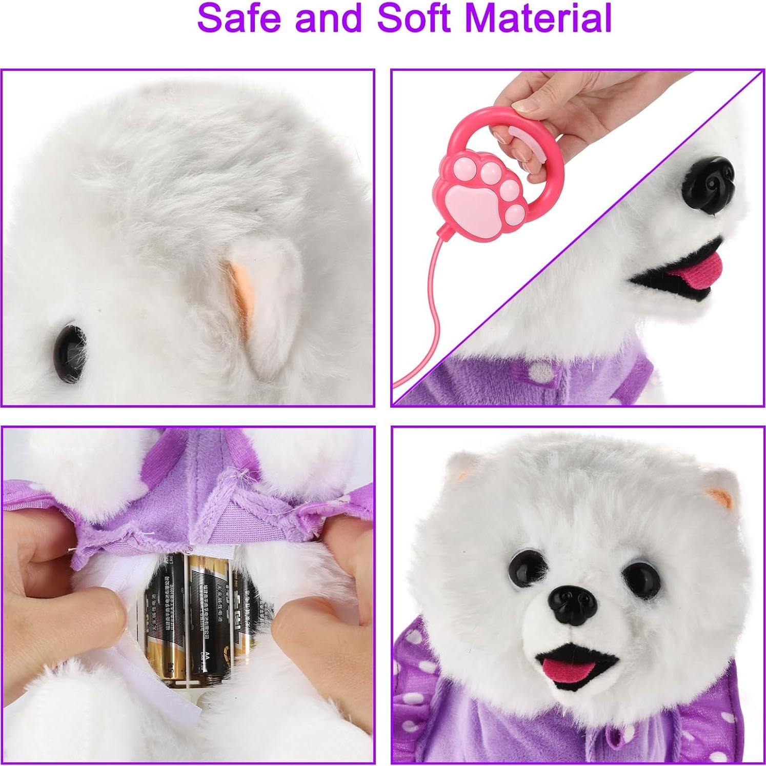 Perro Robot Caminante GOBRILLFUN con Accesorios para Niños