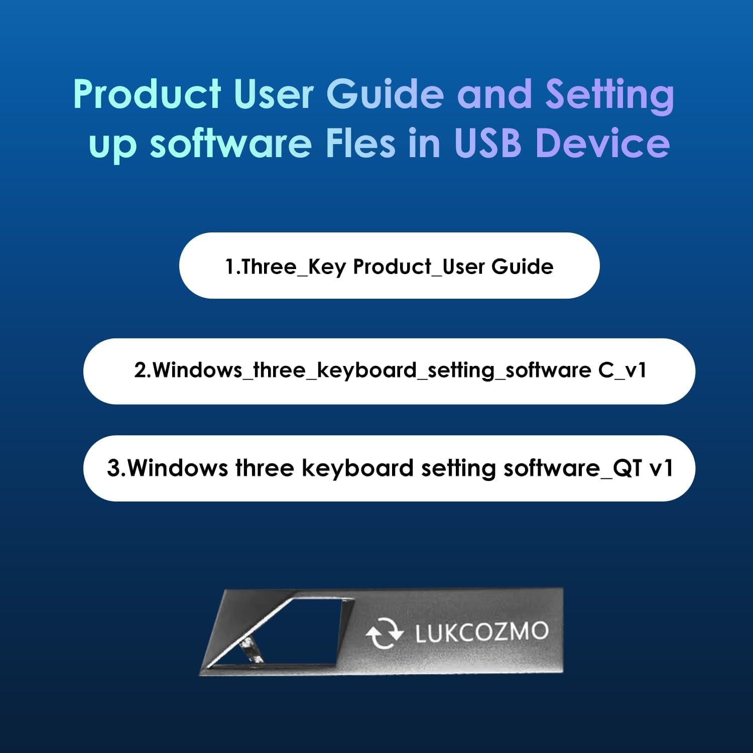 Teclado Mecánico Programable LUKCOZMO RGB 12 Teclas Compacto