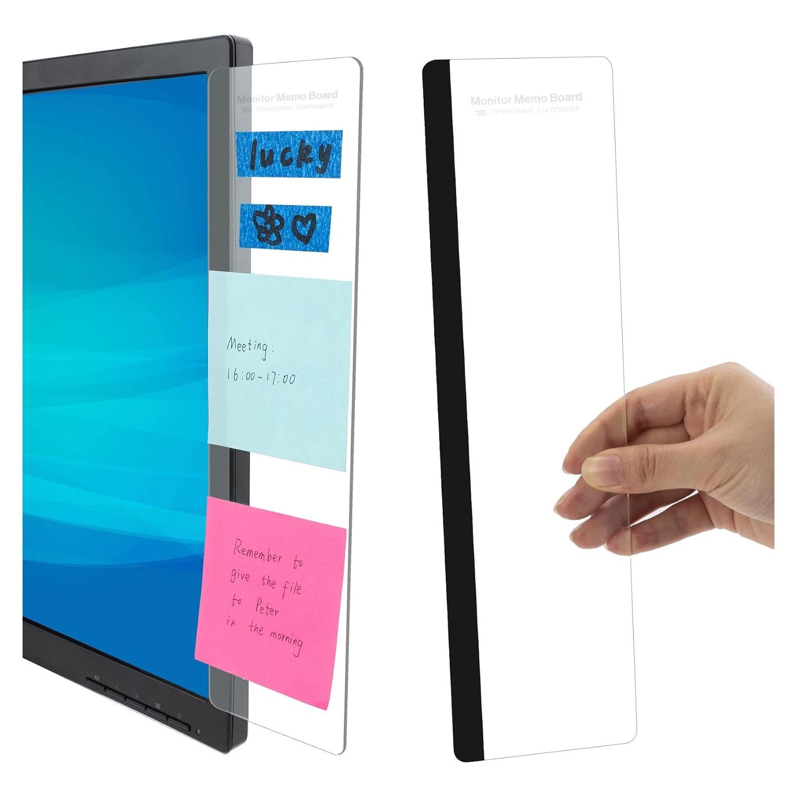 Tableros de Memoria MDOZQ 2 Piezas Acrílico para Monitor