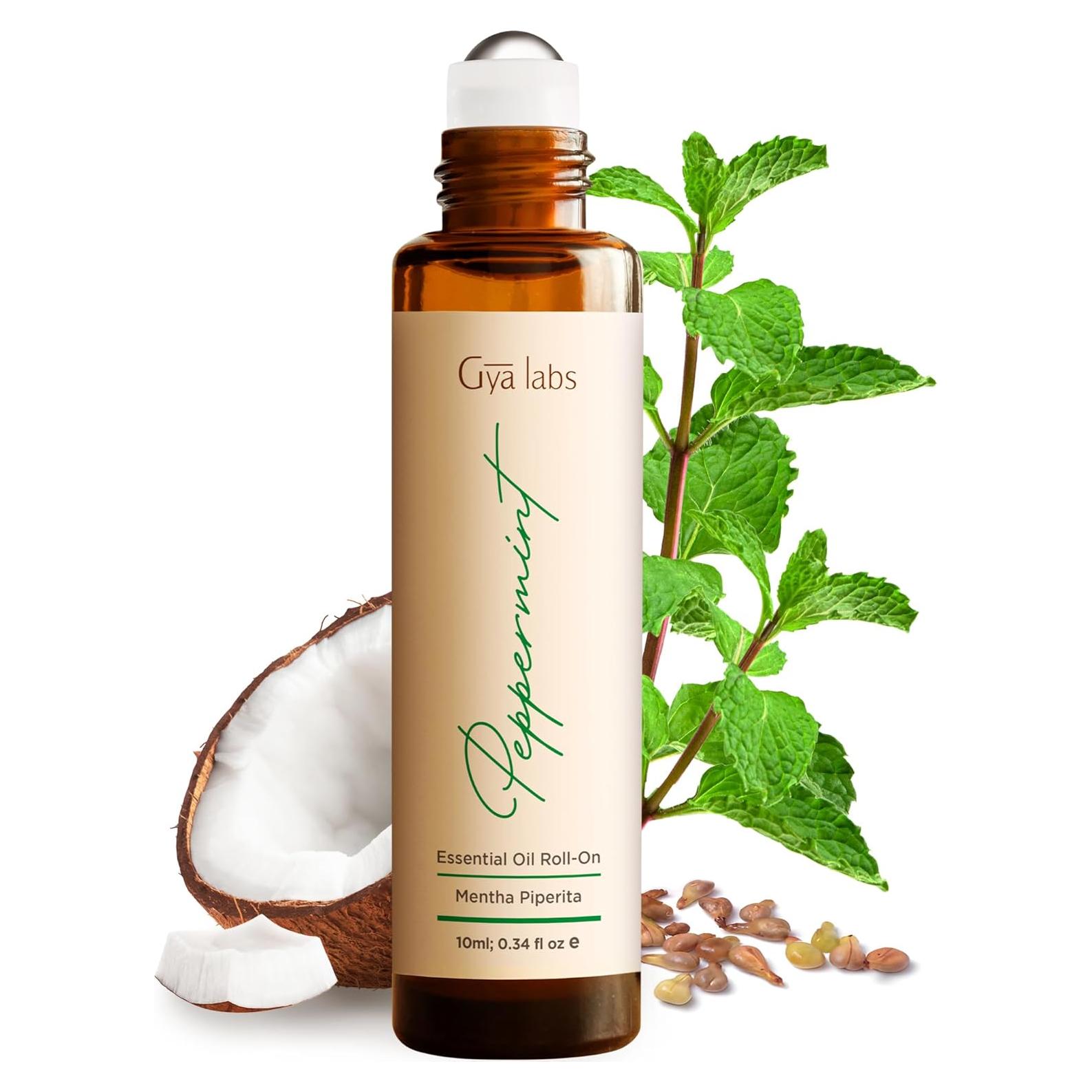 Aceite Esencial de Menta Roll-On Gya Labs 10 ml - Alivio Natural