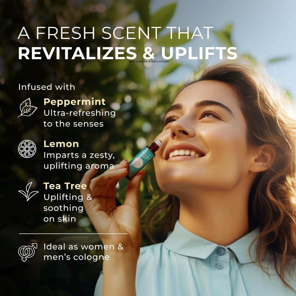 Gya Labs Aceite Esencial Roll On Breathe 10 ml - Alivio Aromaterapia