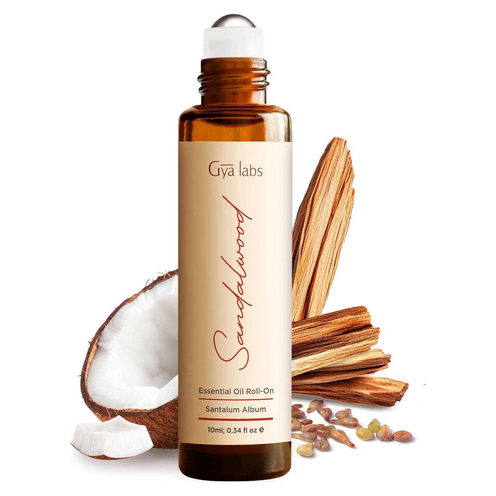 Aceite Esencial de Sándalo Roll On Gya Labs 10 ml Aromaterapia