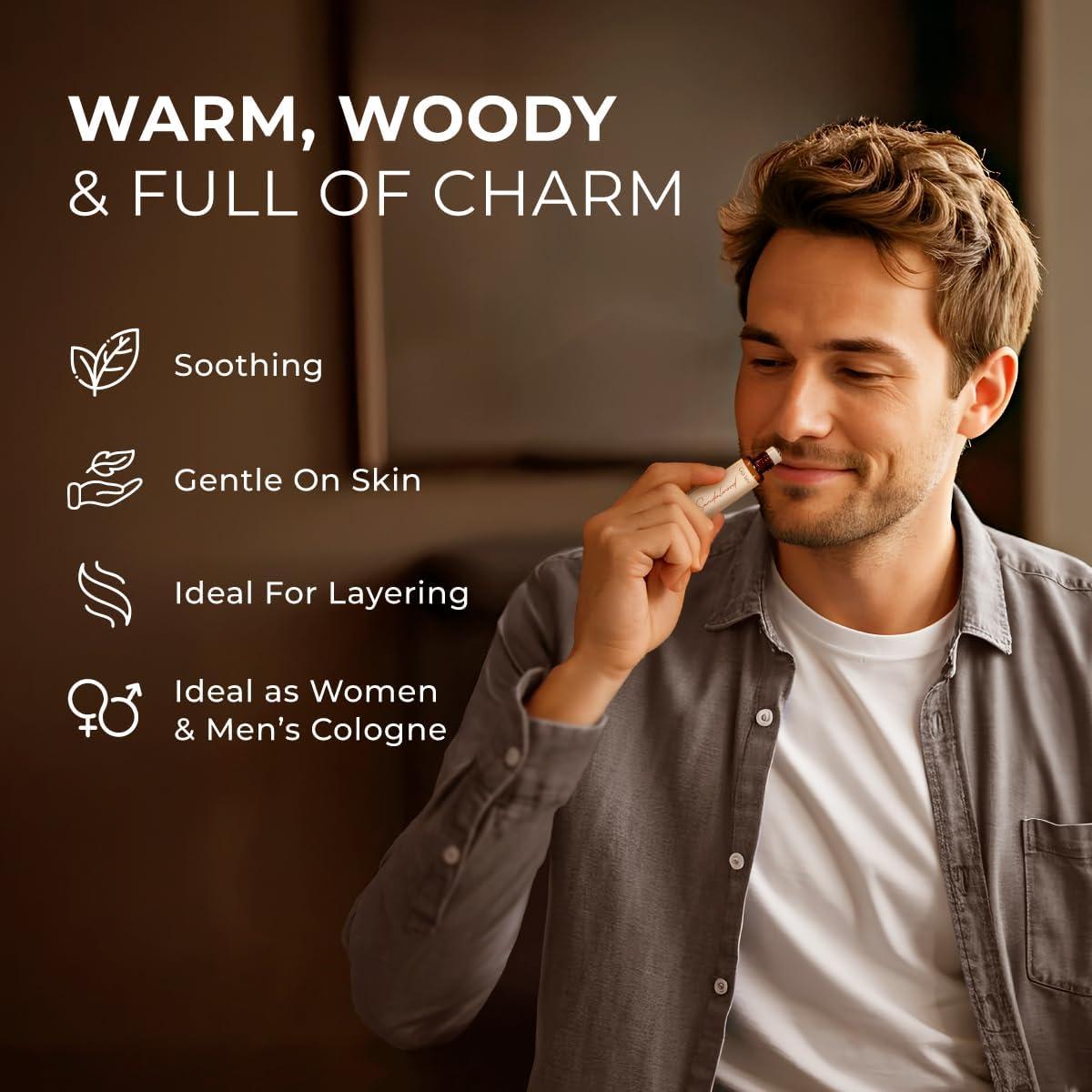 Aceite Esencial de Sándalo Roll On Gya Labs 10 ml Aromaterapia