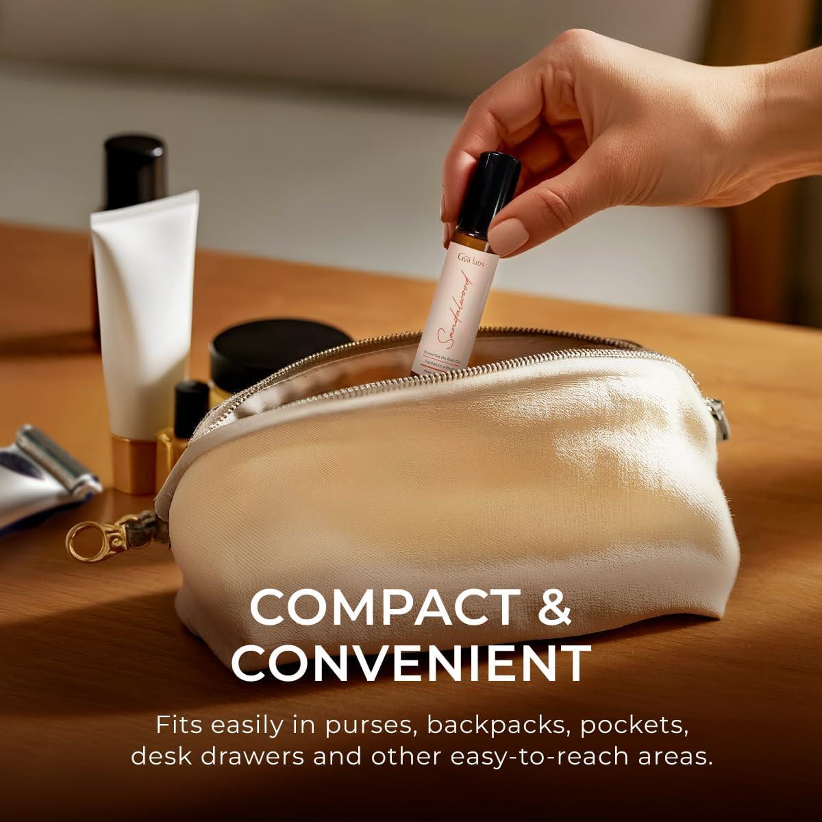 Aceite Esencial de Sándalo Roll On Gya Labs 10 ml Aromaterapia