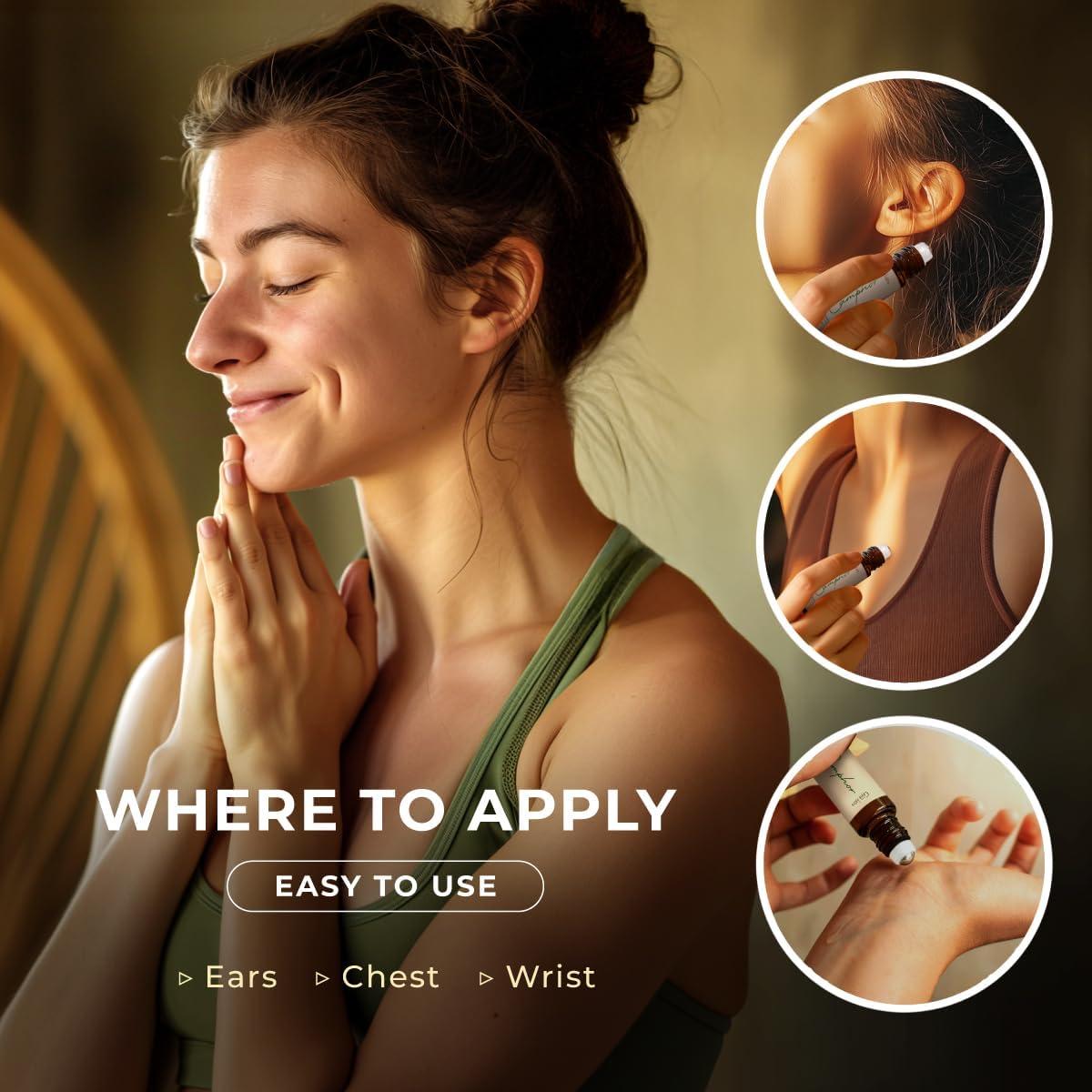 Gya Labs Aceite Esencial de Alcanfor Roll On 10 ml - Aromaterapia