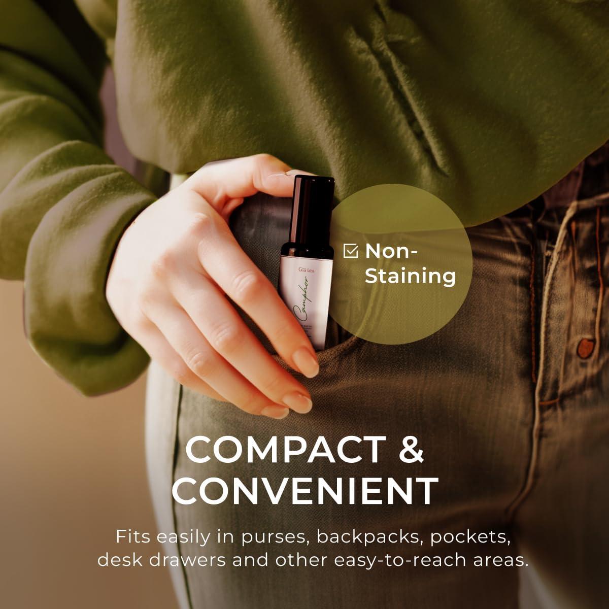 Gya Labs Aceite Esencial de Alcanfor Roll On 10 ml - Aromaterapia