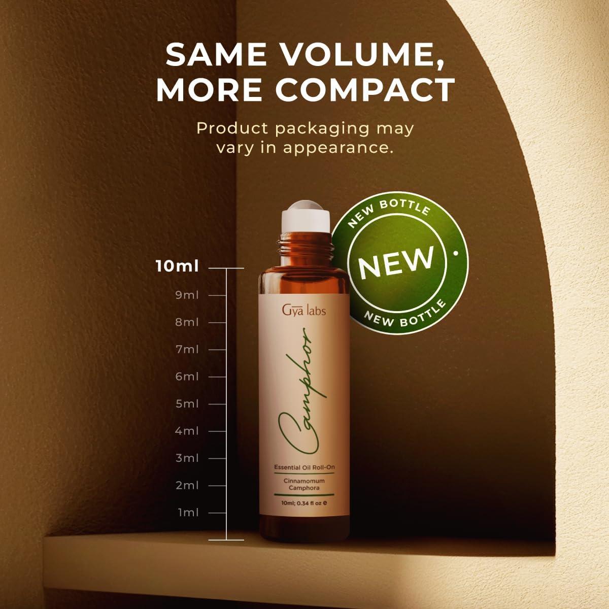 Gya Labs Aceite Esencial de Alcanfor Roll On 10 ml - Aromaterapia