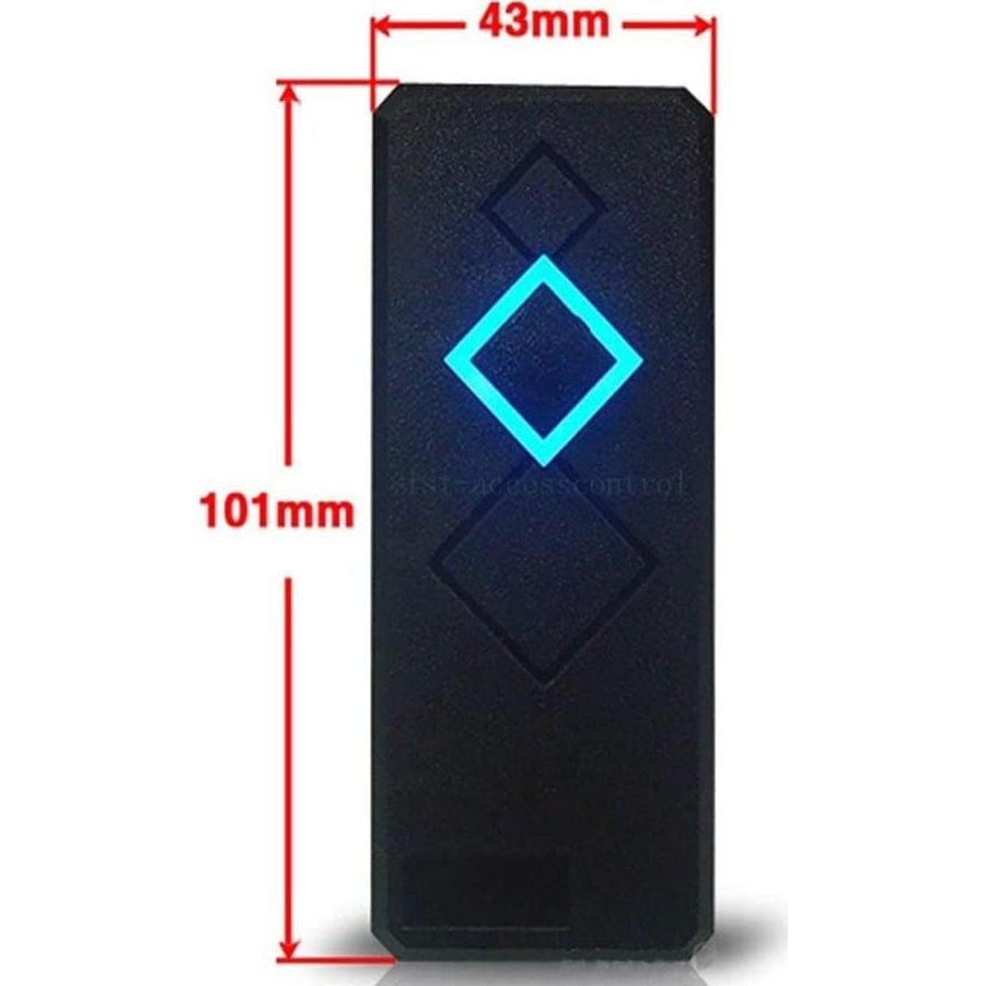 Sistema de Control de Acceso MENGQI-CONTROL Cerradura Magnética 600lbs