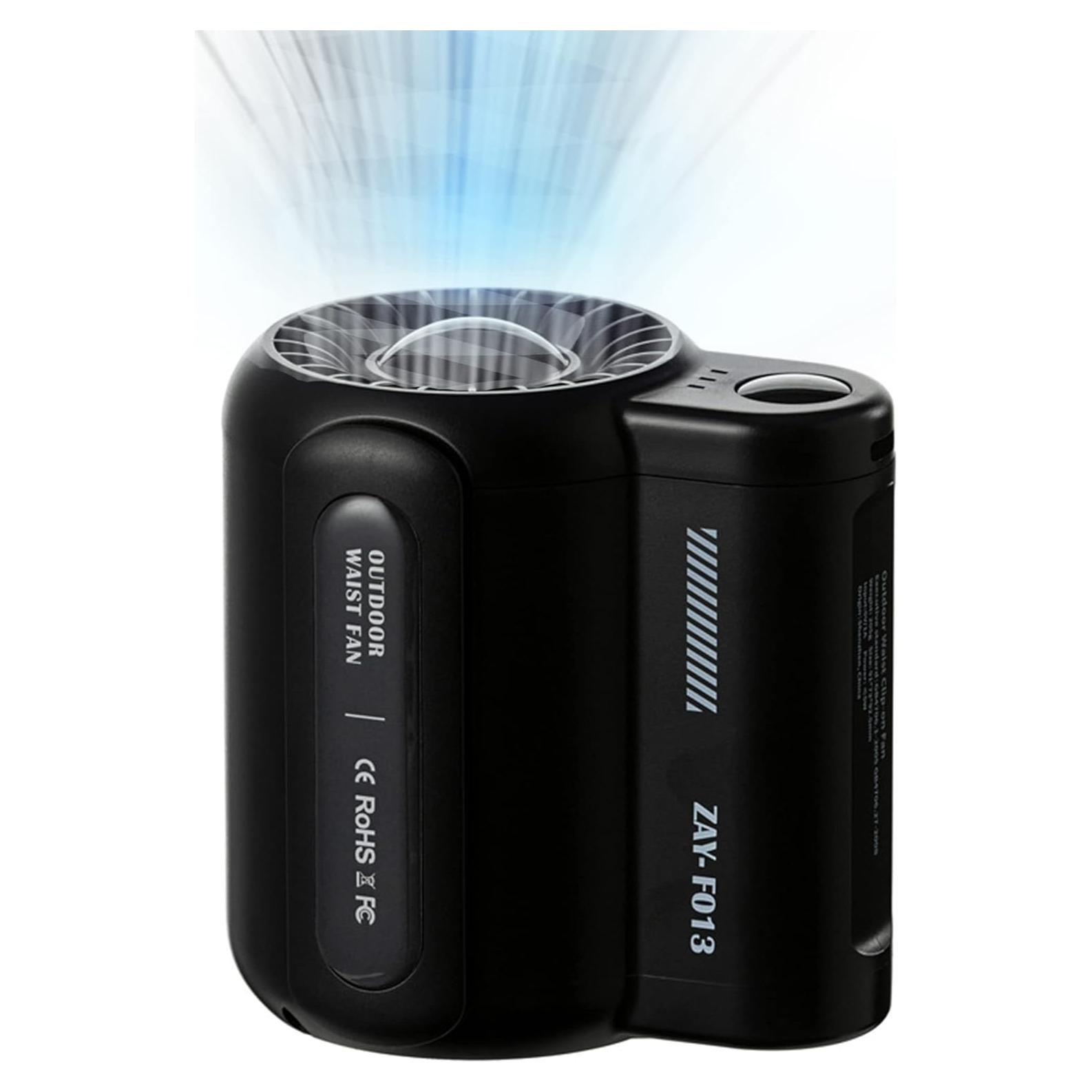 Ventilador Portátil de Clip FULIYING F013 Recargable 3 Velocidades