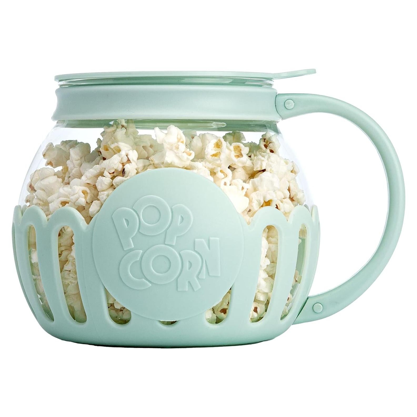 Popper de Palomitas Ecolution 1.5L Vidrio Borosilicato Aqua