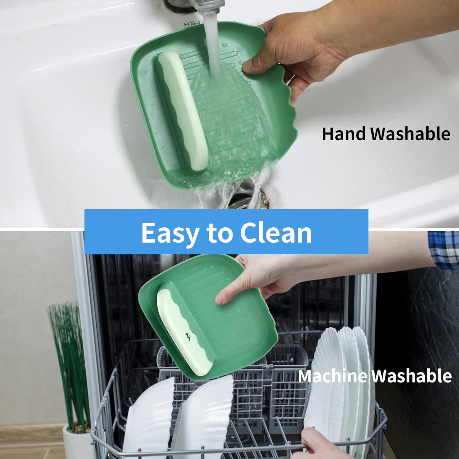 Reposap Cucharas y Tapas WINKIO - 2 Piezas Verde Resistente al Calor