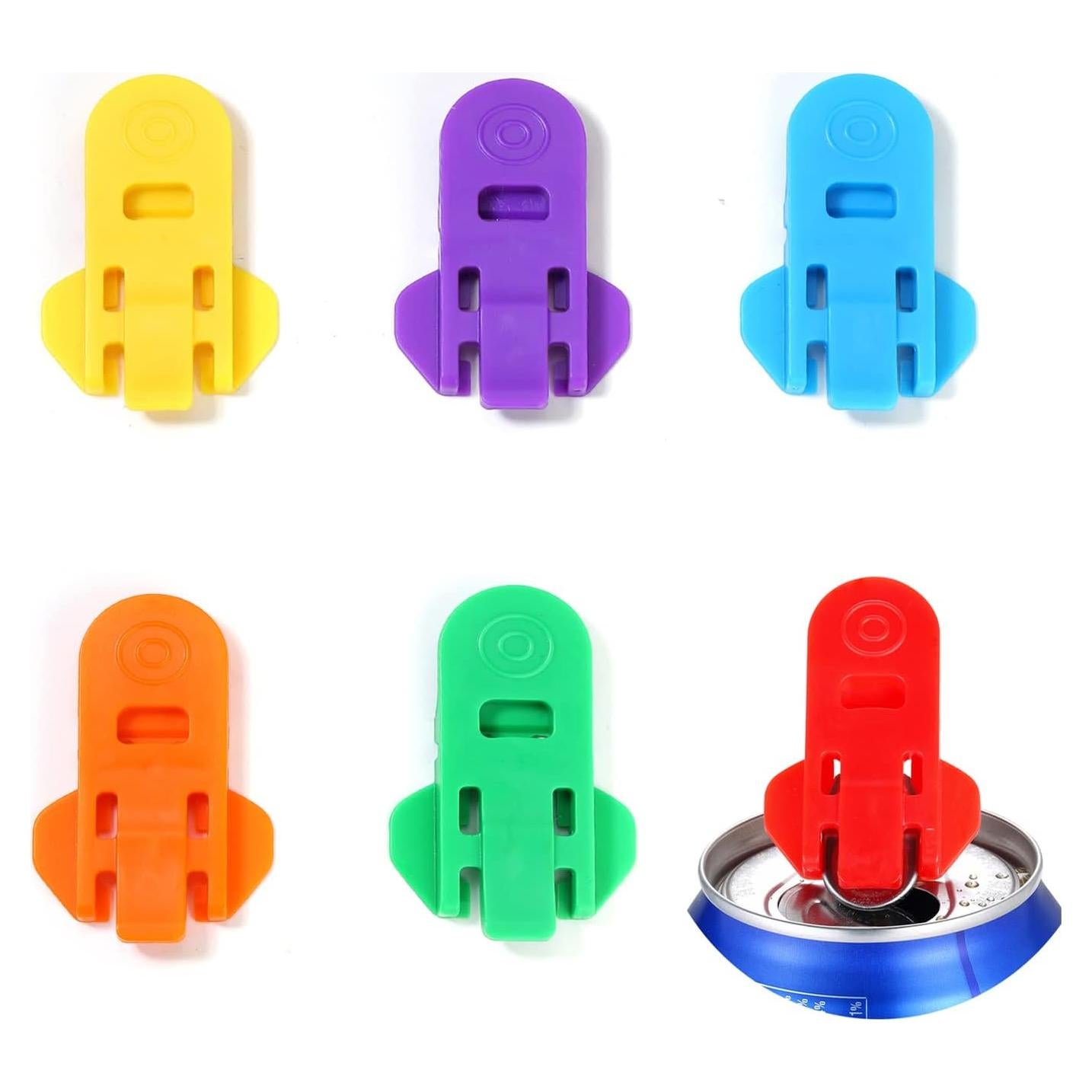 Abre Latas Manual HANCELANT 6 Pack Colorido para Bebidas