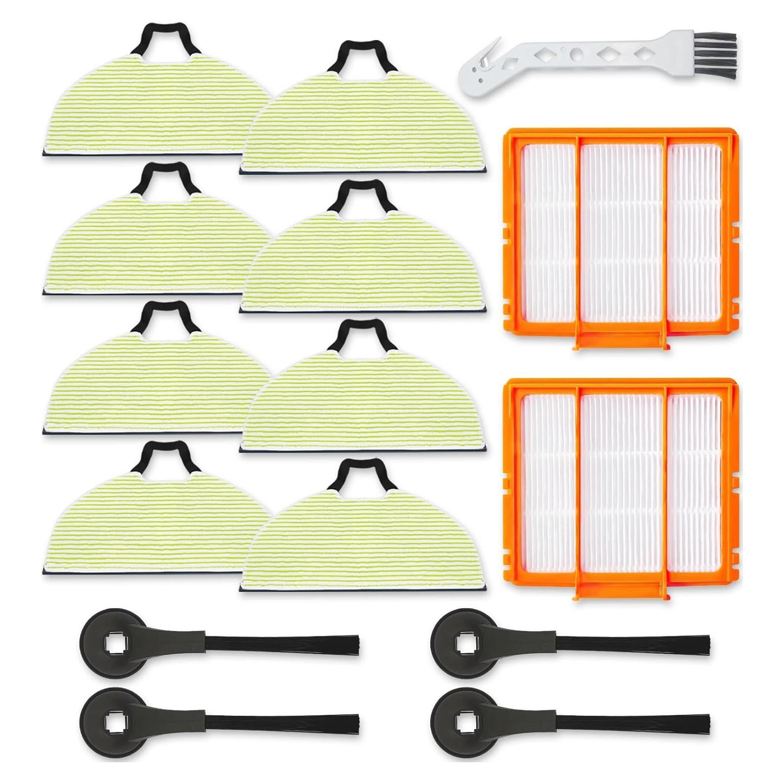 Repuestos para Aspiradora Robot Shark lvtengai 8 Mopas 2 Filtros