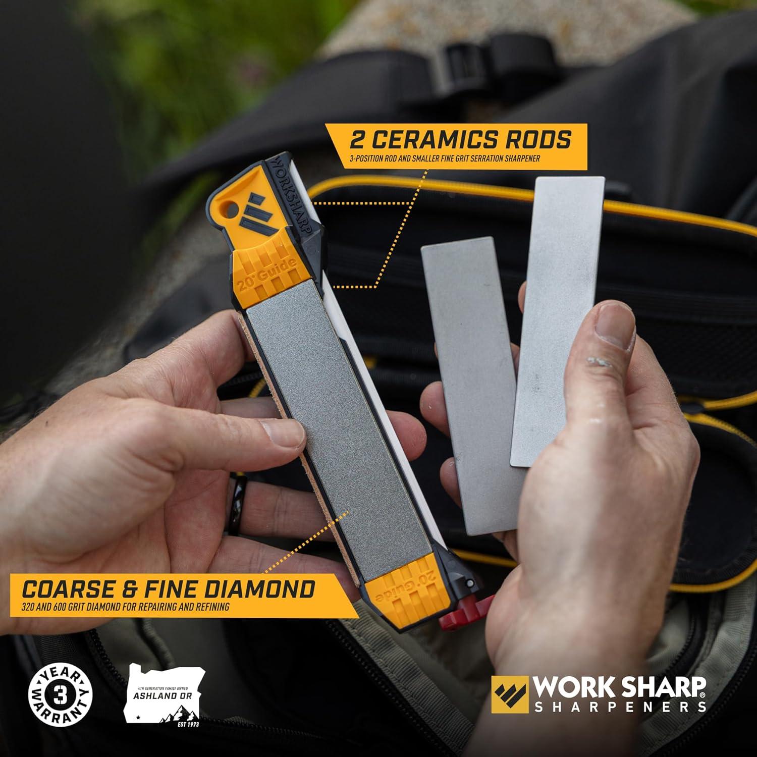 Afilador de Campo Guiado Work Sharp Elite con Estuche