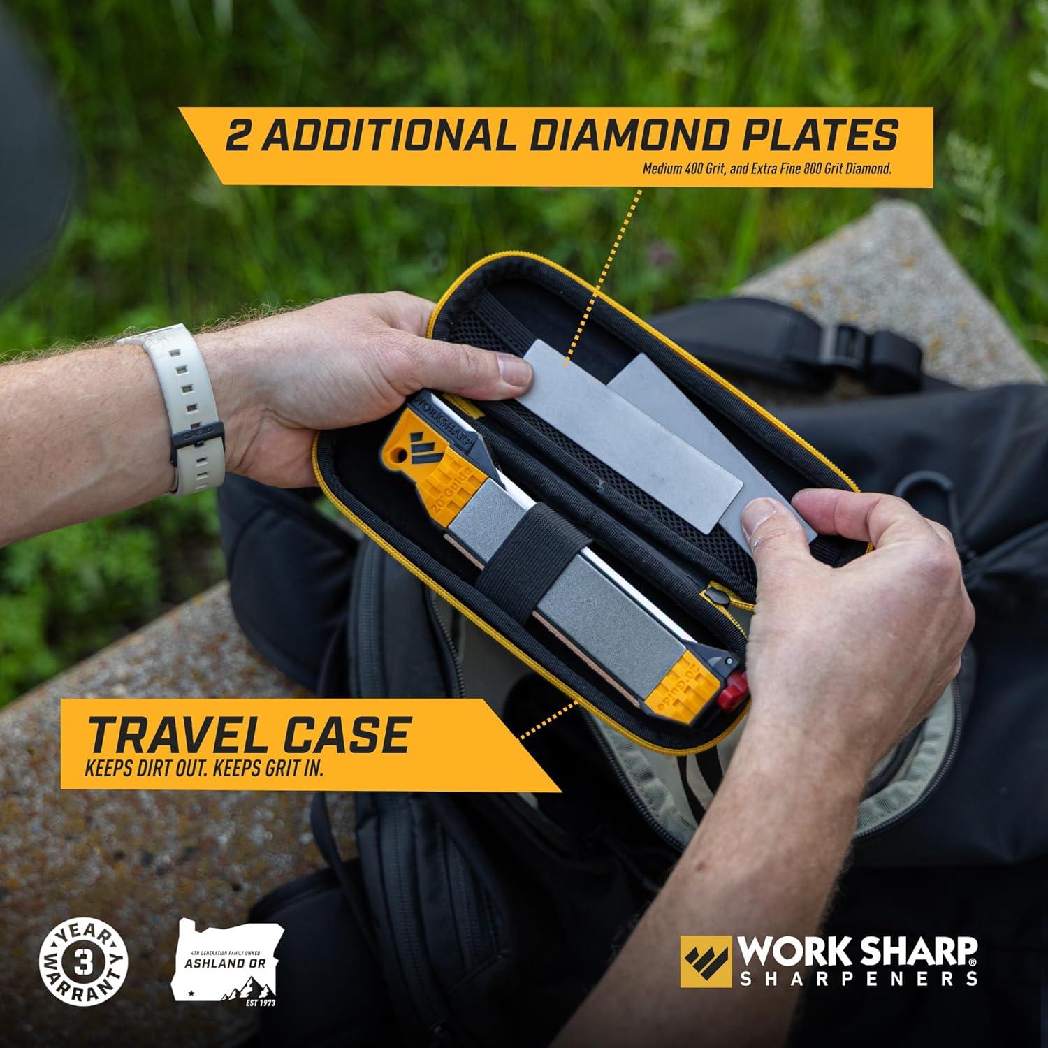 Afilador de Campo Guiado Work Sharp Elite con Estuche