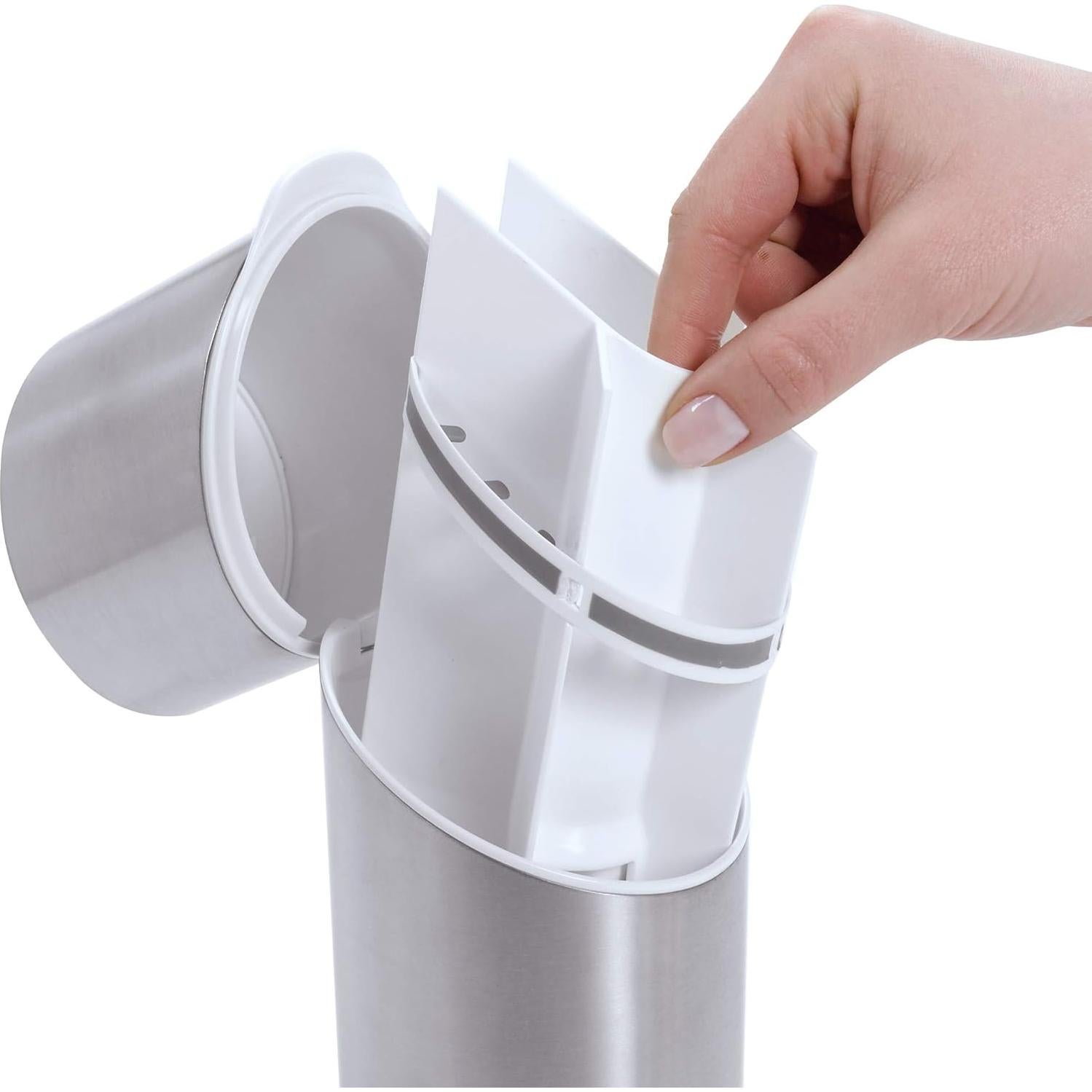 Organizador de Cepillos de Dientes OXO Good Grips Acero Inoxidable 24.1 cm