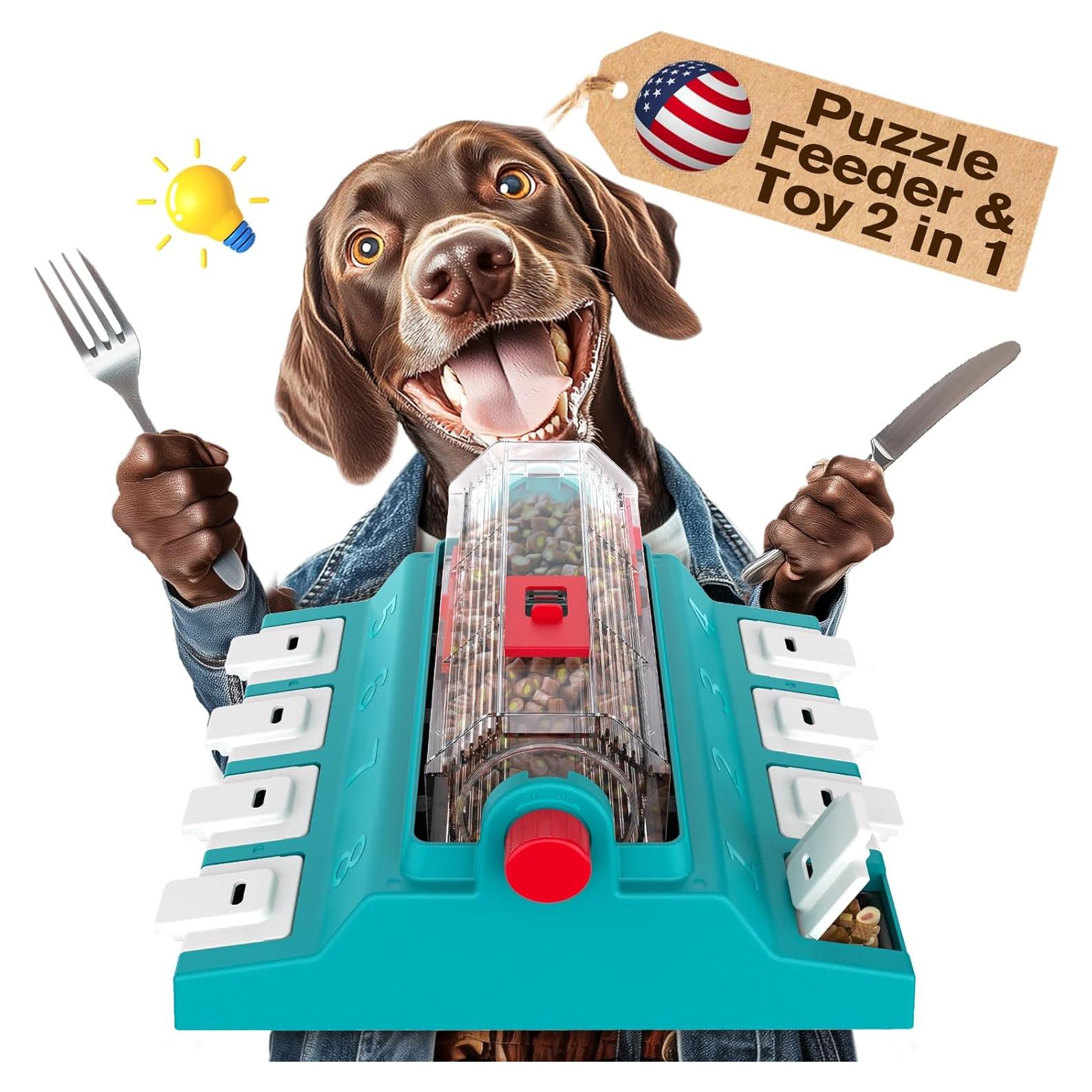 Dispensador de Golosinas para Perros KADTC - Grande - 2 Niveles