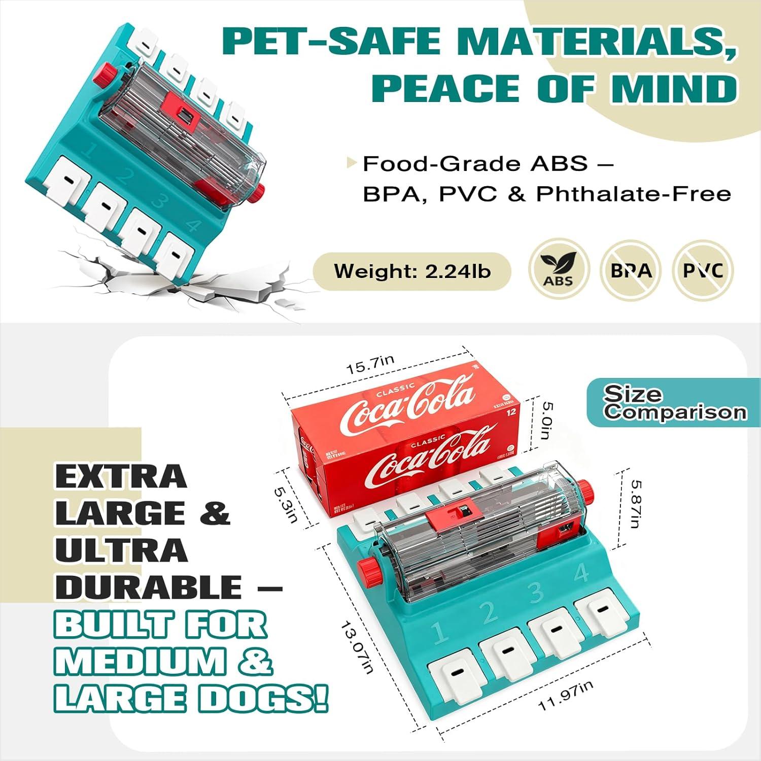 Dispensador de Golosinas para Perros KADTC - Grande - 2 Niveles