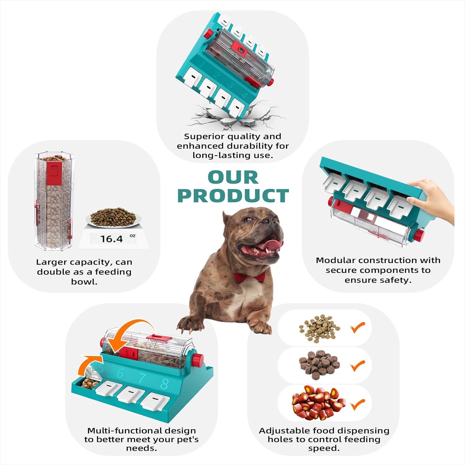 Dispensador de Golosinas para Perros KADTC - Grande - 2 Niveles