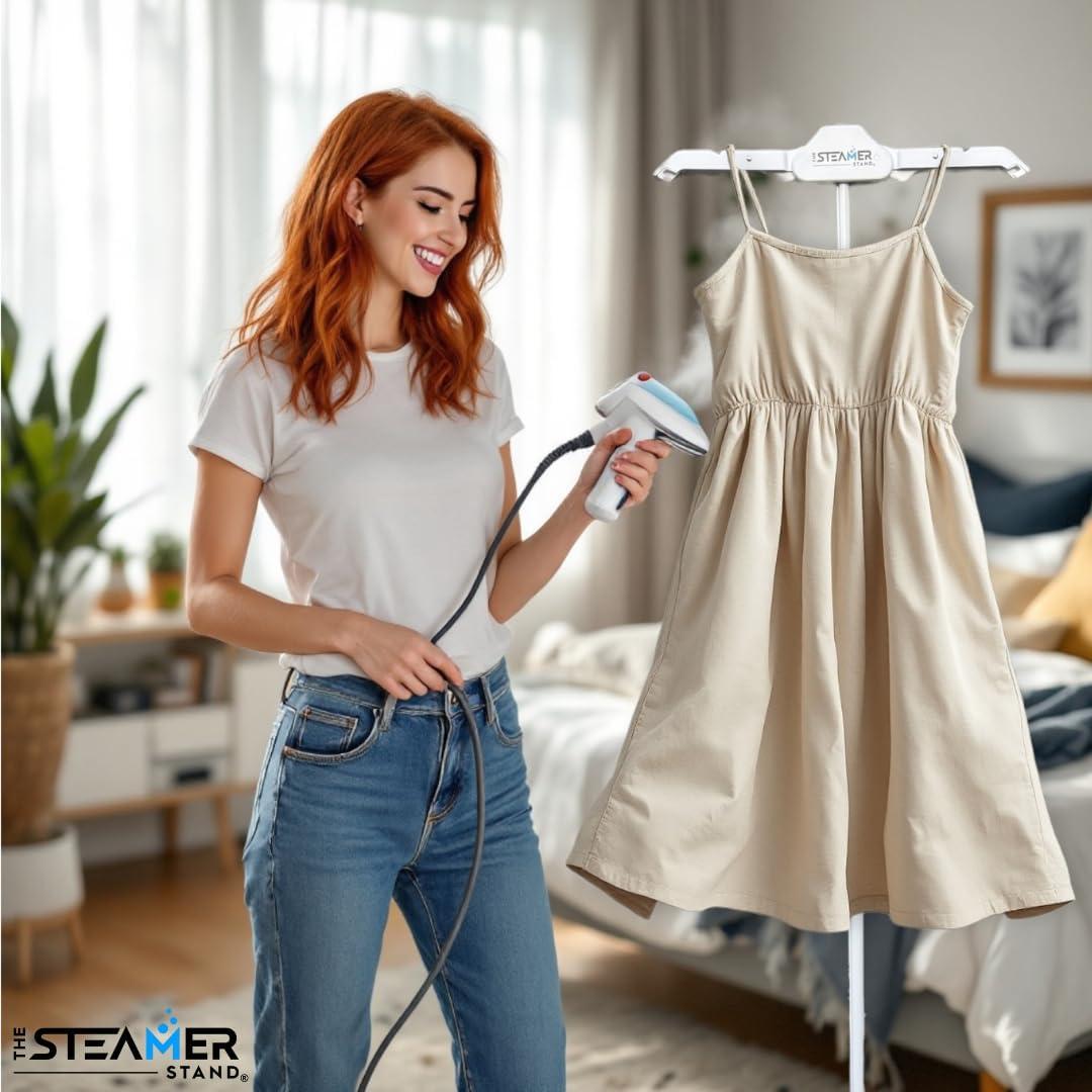 Soporte de Vapor de Ropa Deluxe Ajustable Plegable 1.49 kg