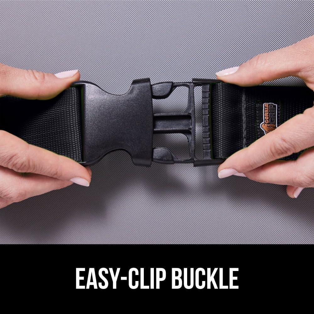 Correa de Carga Ajustable Gorilla Grip para Equipaje - 2 Piezas